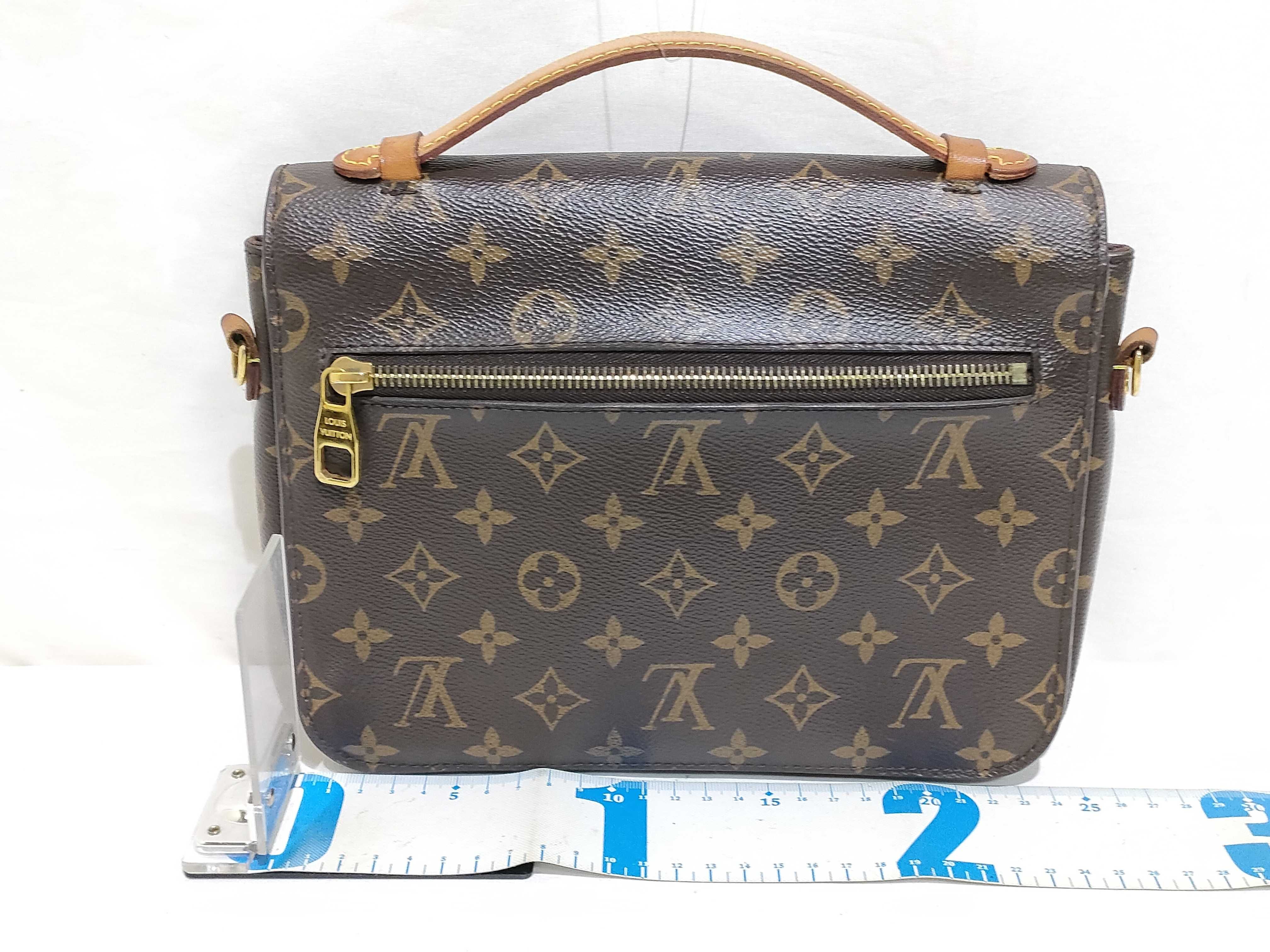 Monogram Louis Vuitton Message Shoulder Bag Handbag — view 2