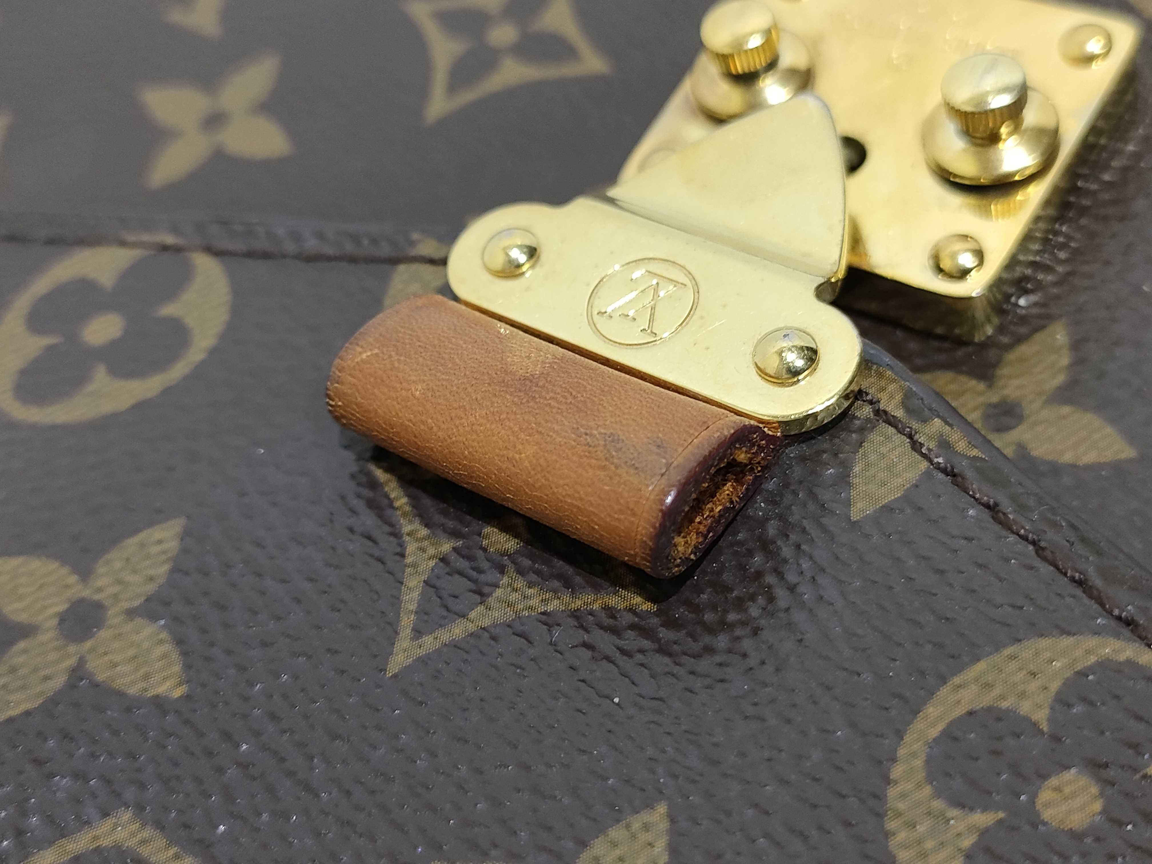 Monogram Louis Vuitton Message Shoulder Bag Handbag — view 14