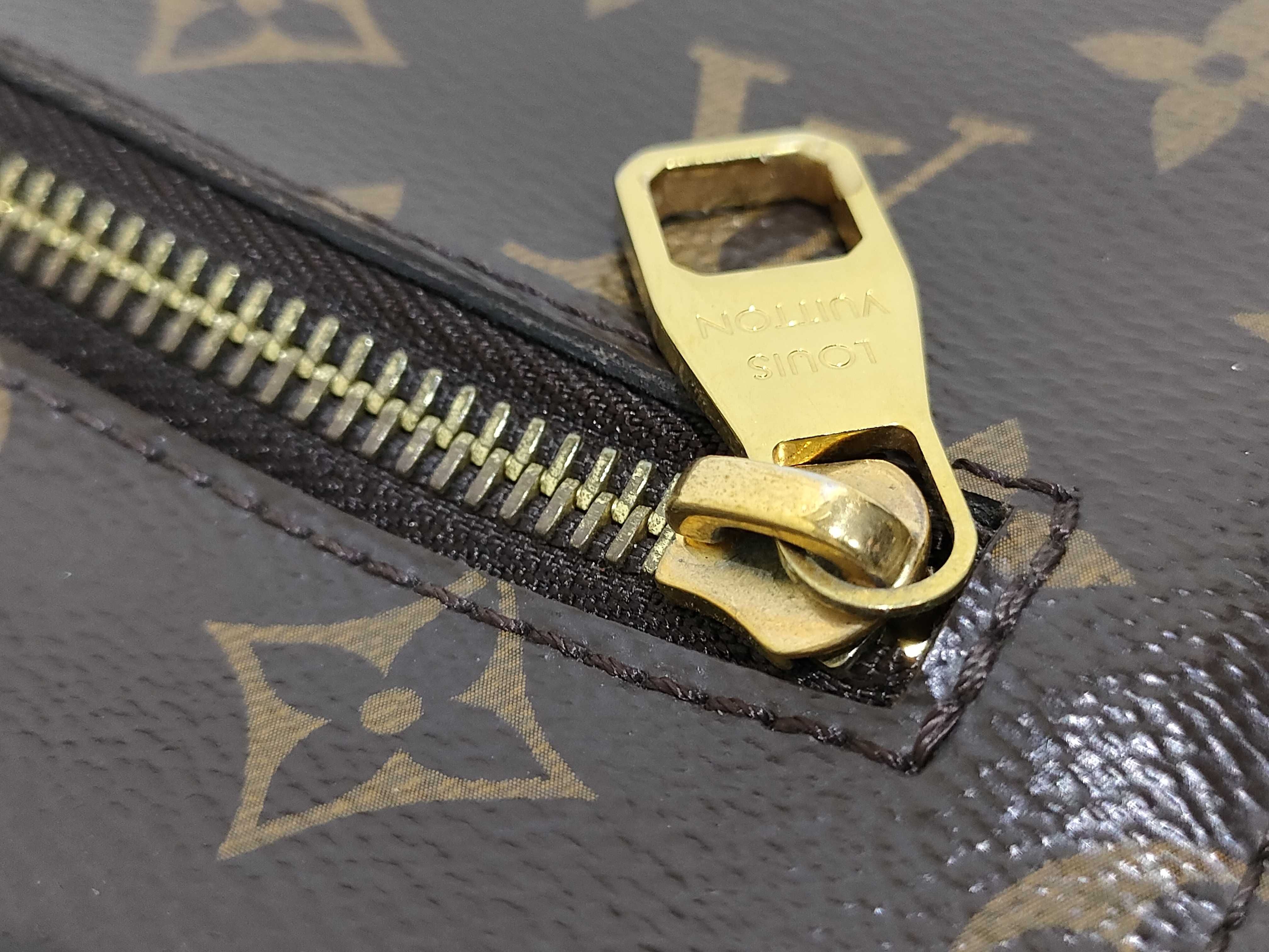 Monogram Louis Vuitton Message Shoulder Bag Handbag — view 15