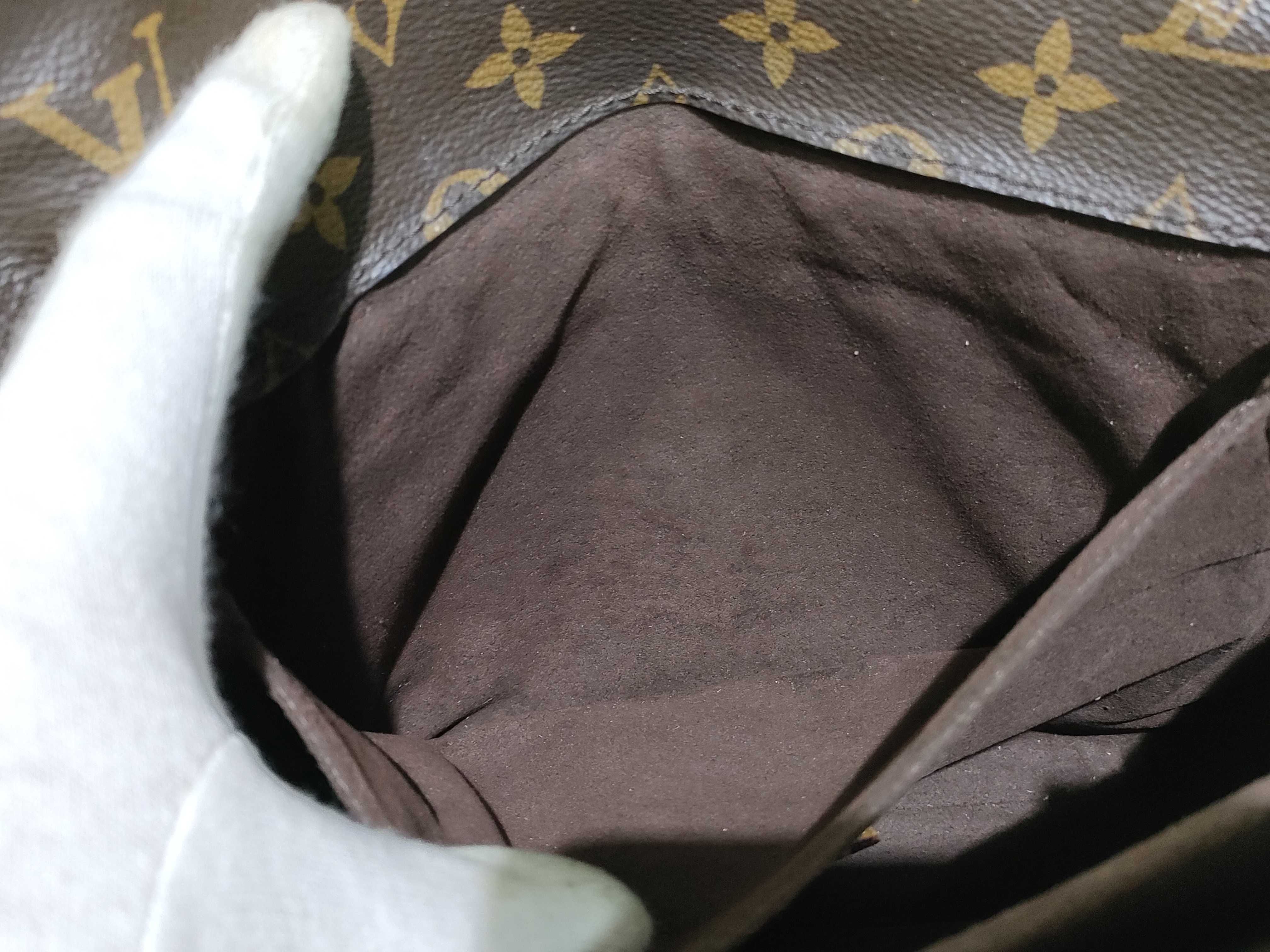 Monogram Louis Vuitton Message Shoulder Bag Handbag — view 9