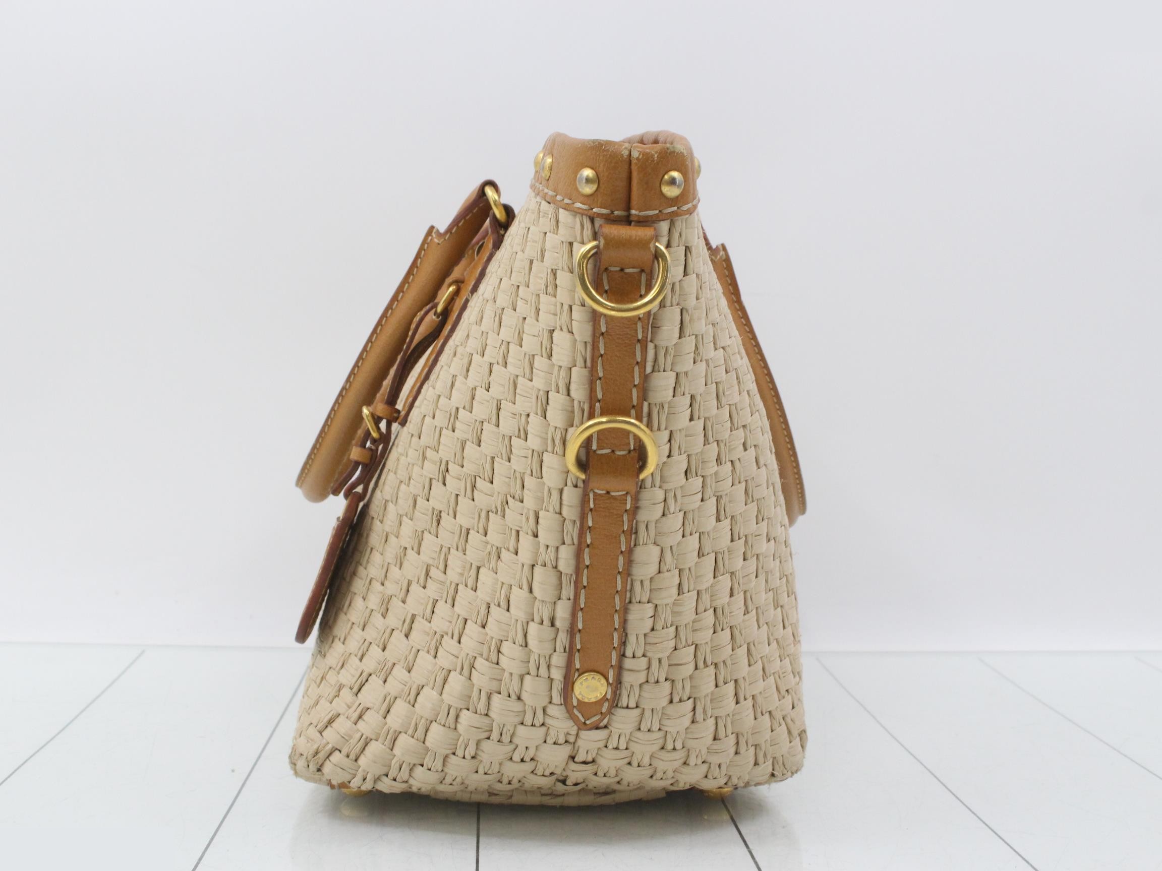 Basket bag, triangular plate, tote bag — view 3