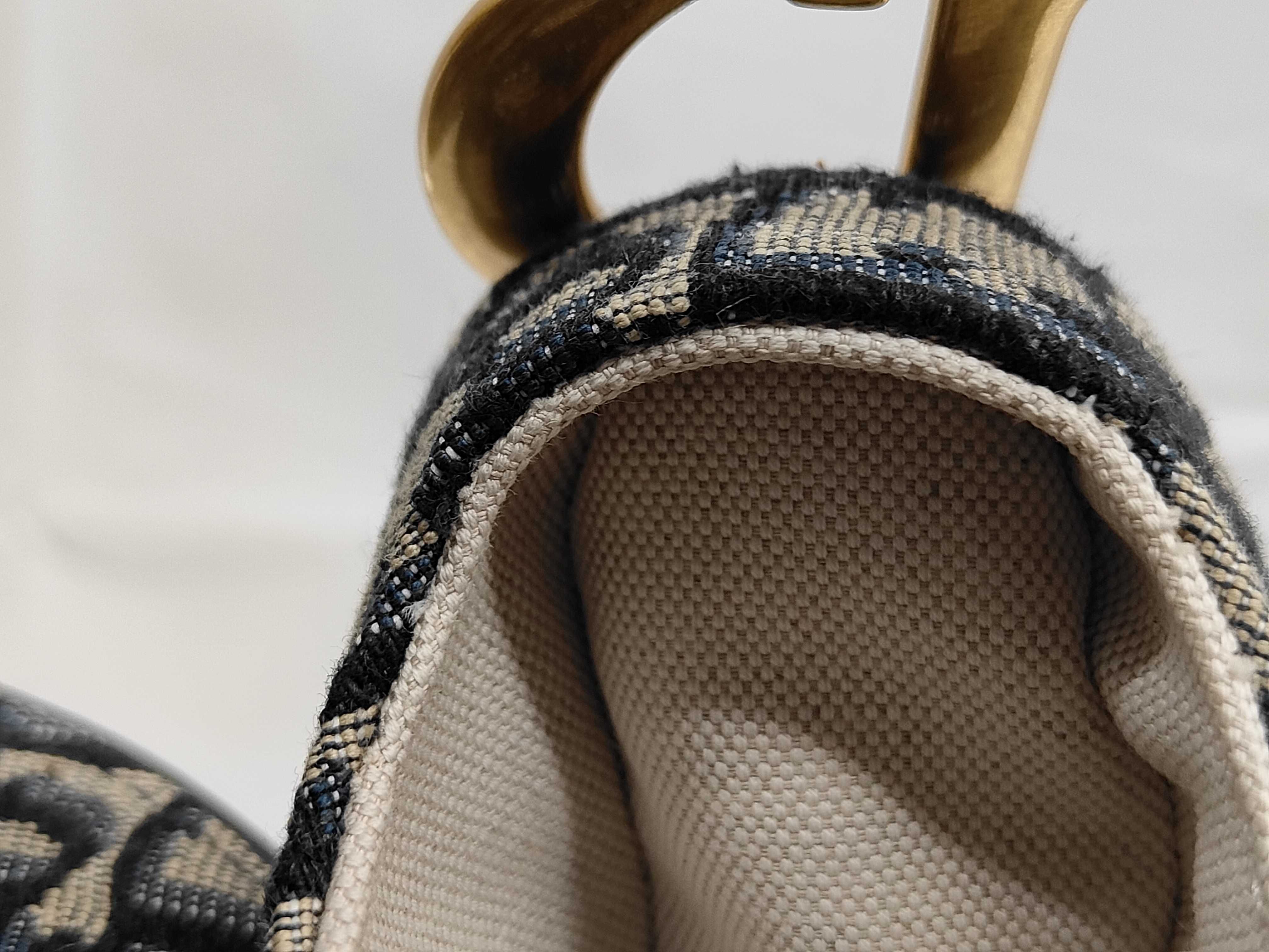 Oblique Saddle Bag Shoulder Bag — view 9