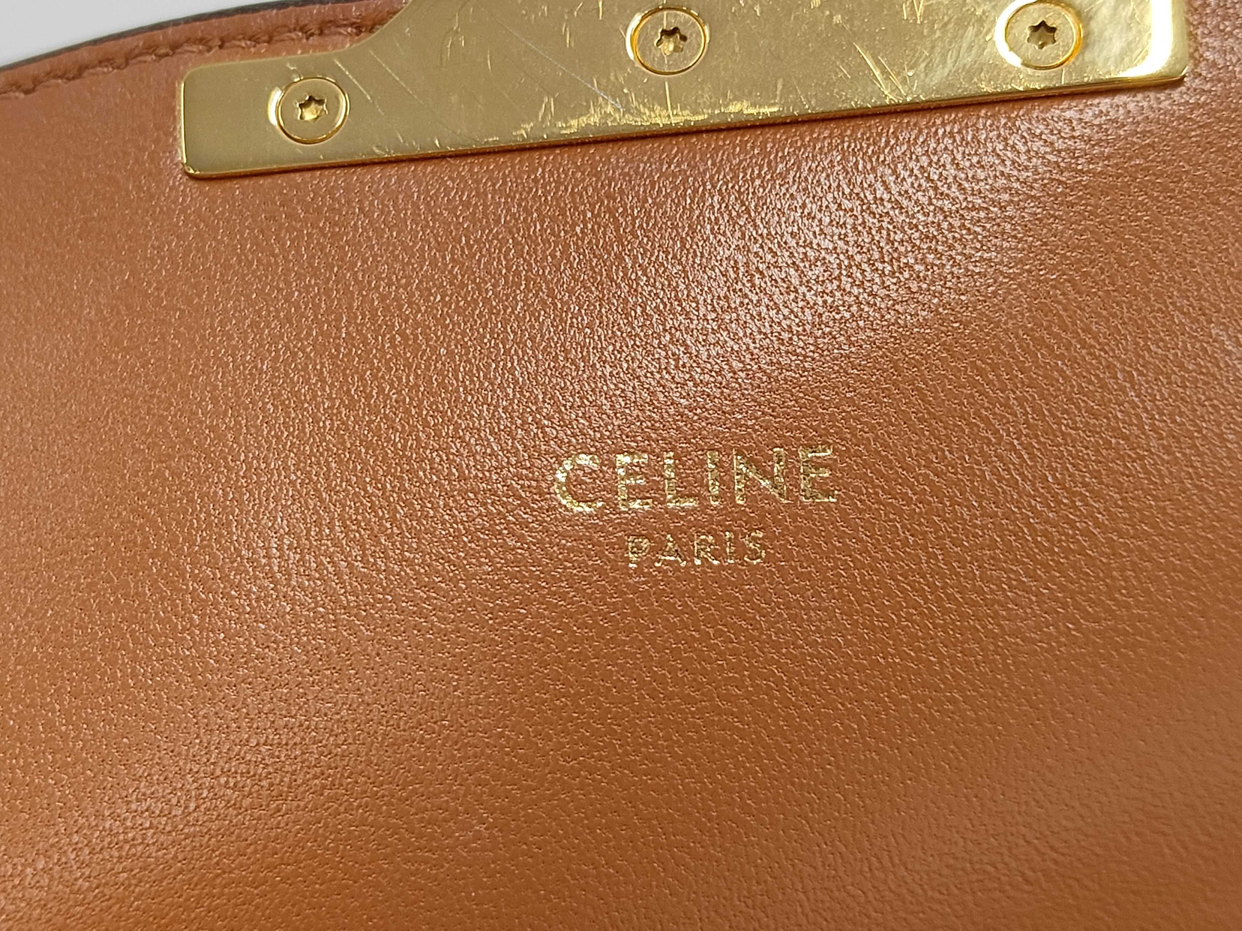 Triomphe Classic Large Caramel Shoulder Bag 191242BZ4.04LU — view 7