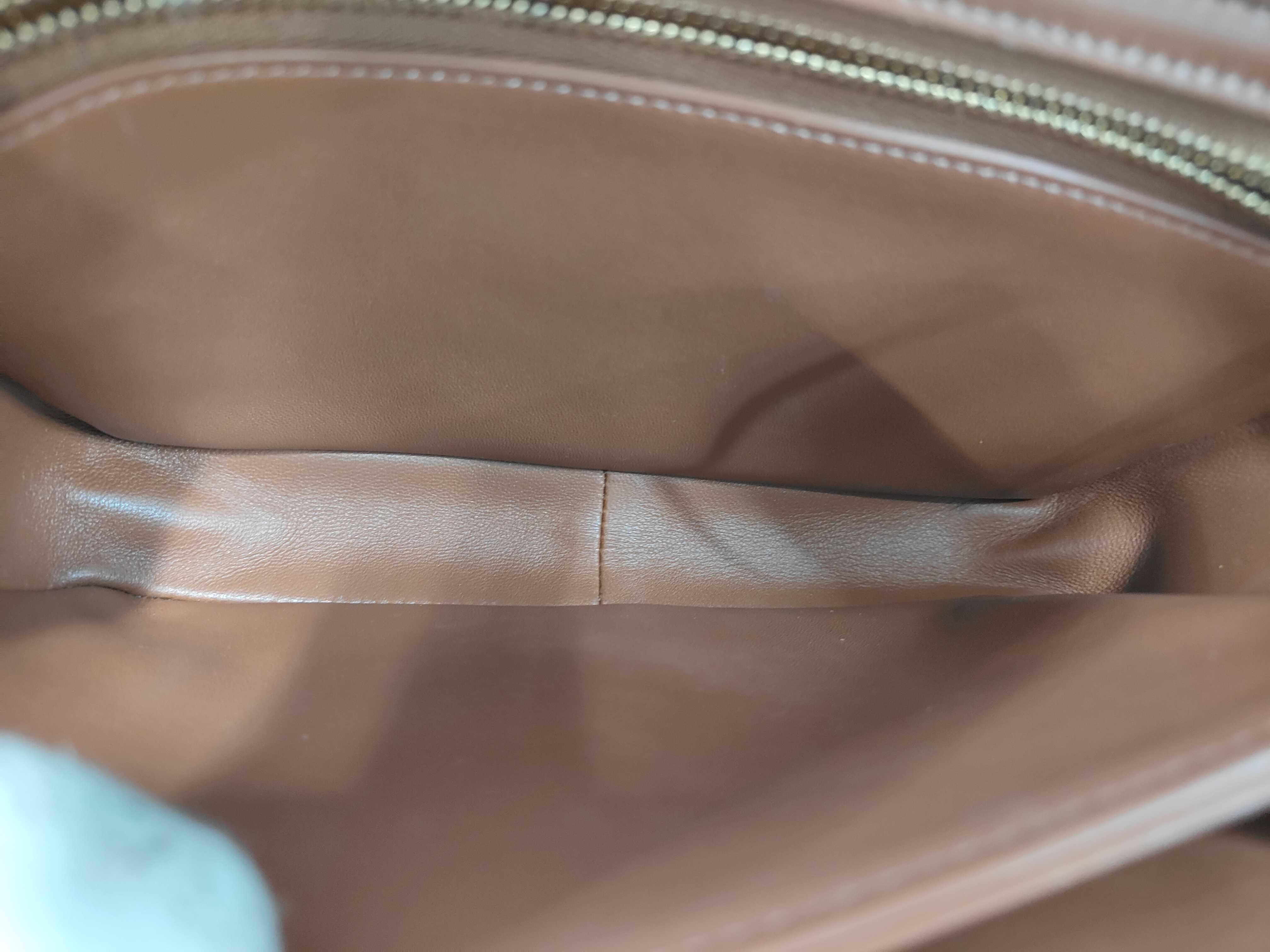 Triomphe Classic Large Caramel Shoulder Bag 191242BZ4.04LU — view 8