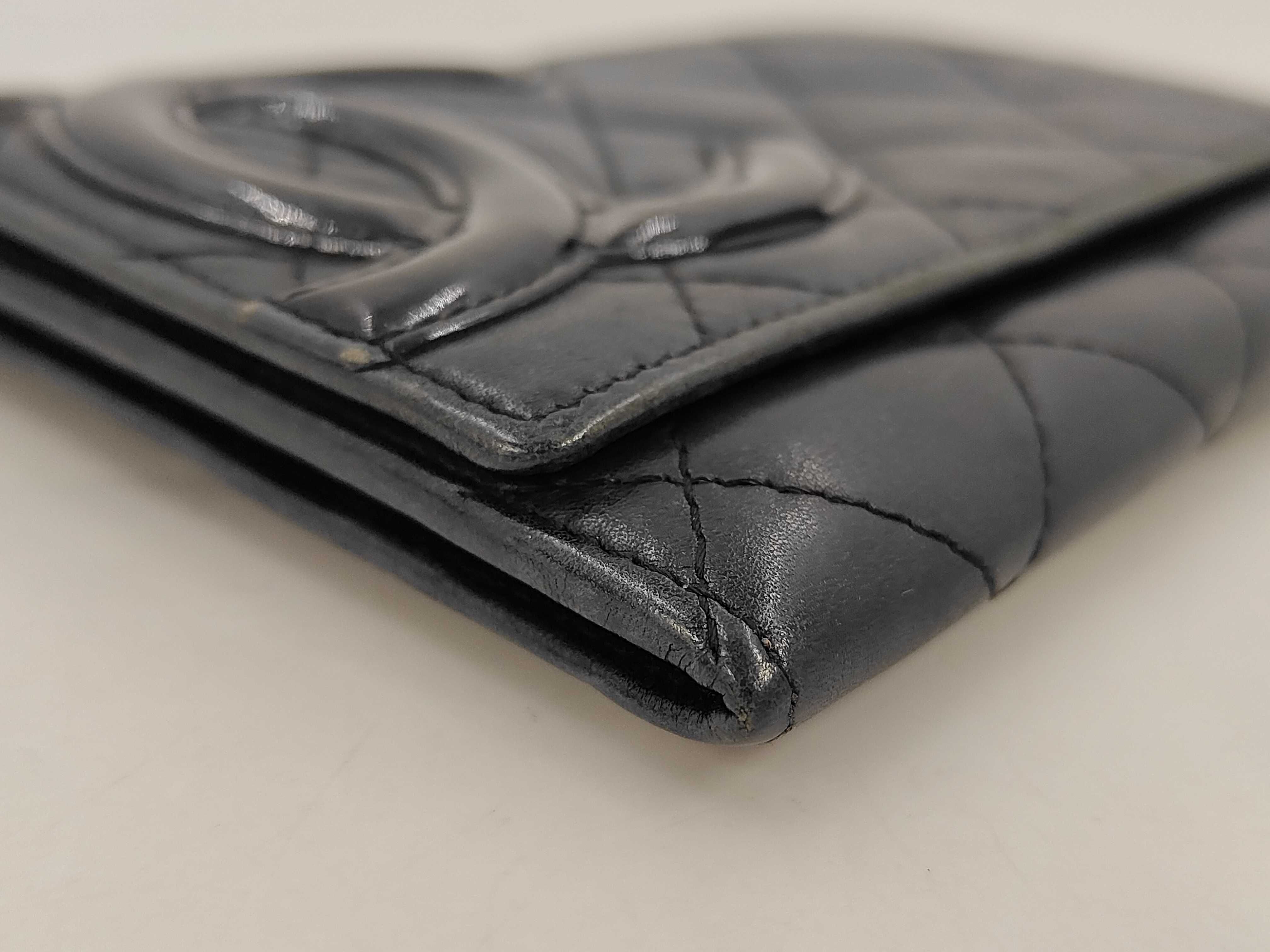 Lambskin Coco Mark Folding Wallet — view 3