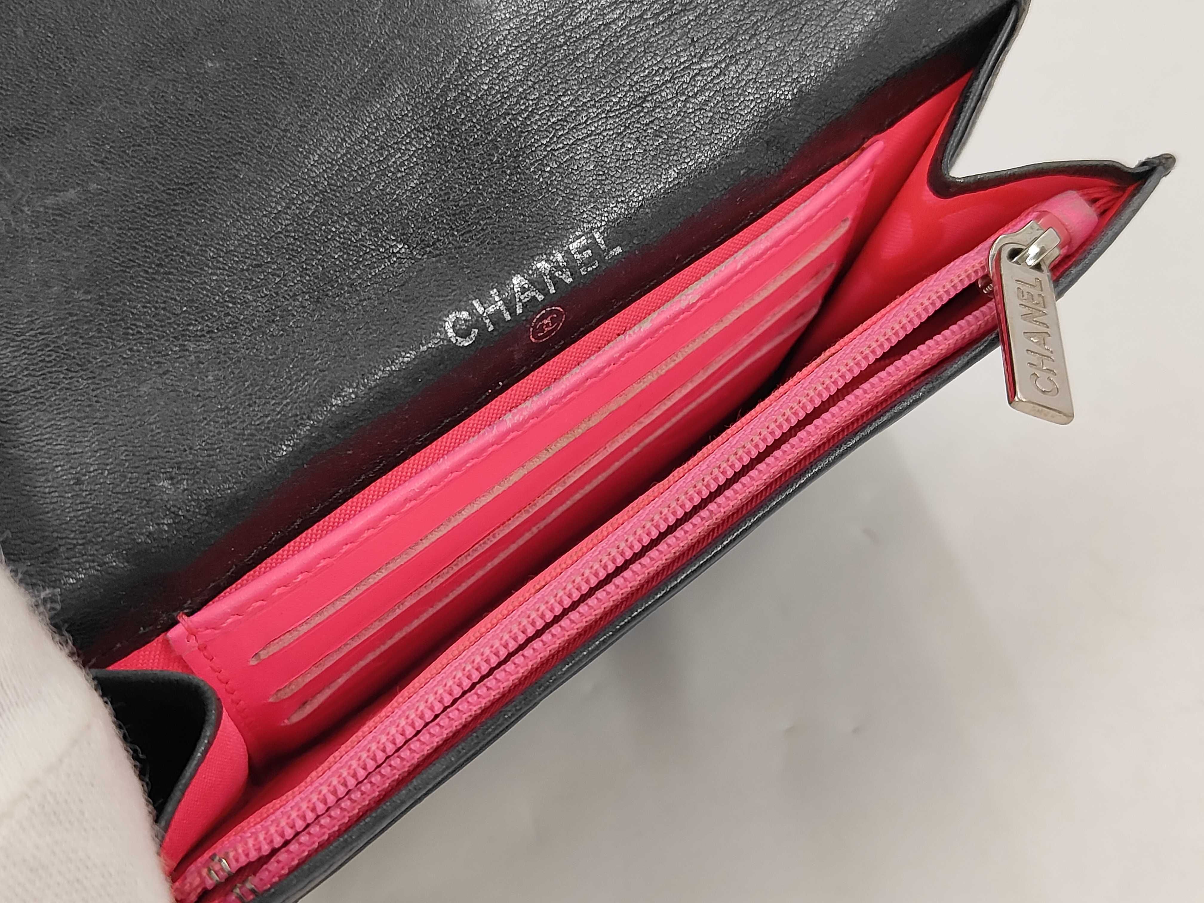 Lambskin Coco Mark Folding Wallet — view 4