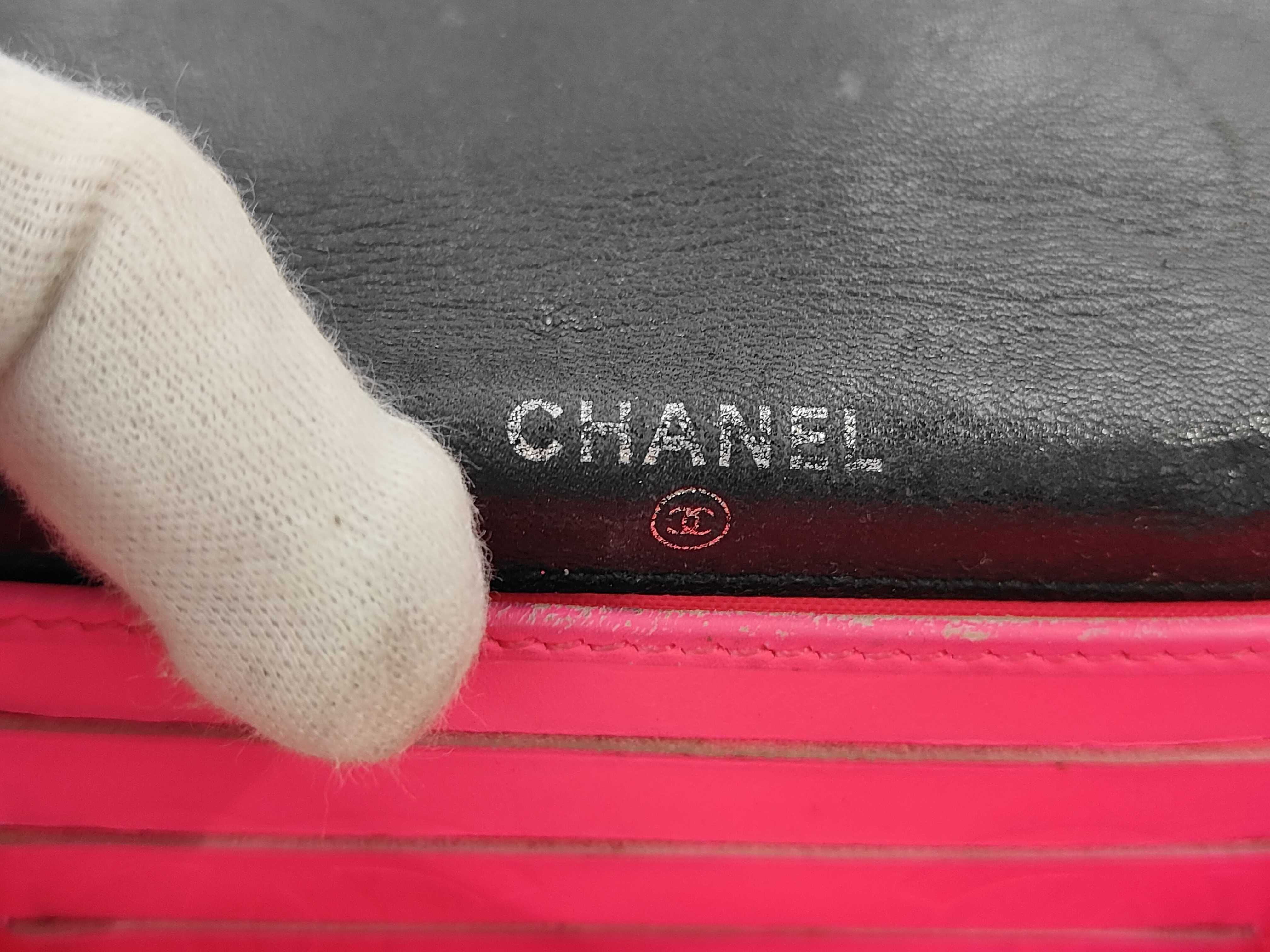 Lambskin Coco Mark Folding Wallet — view 6