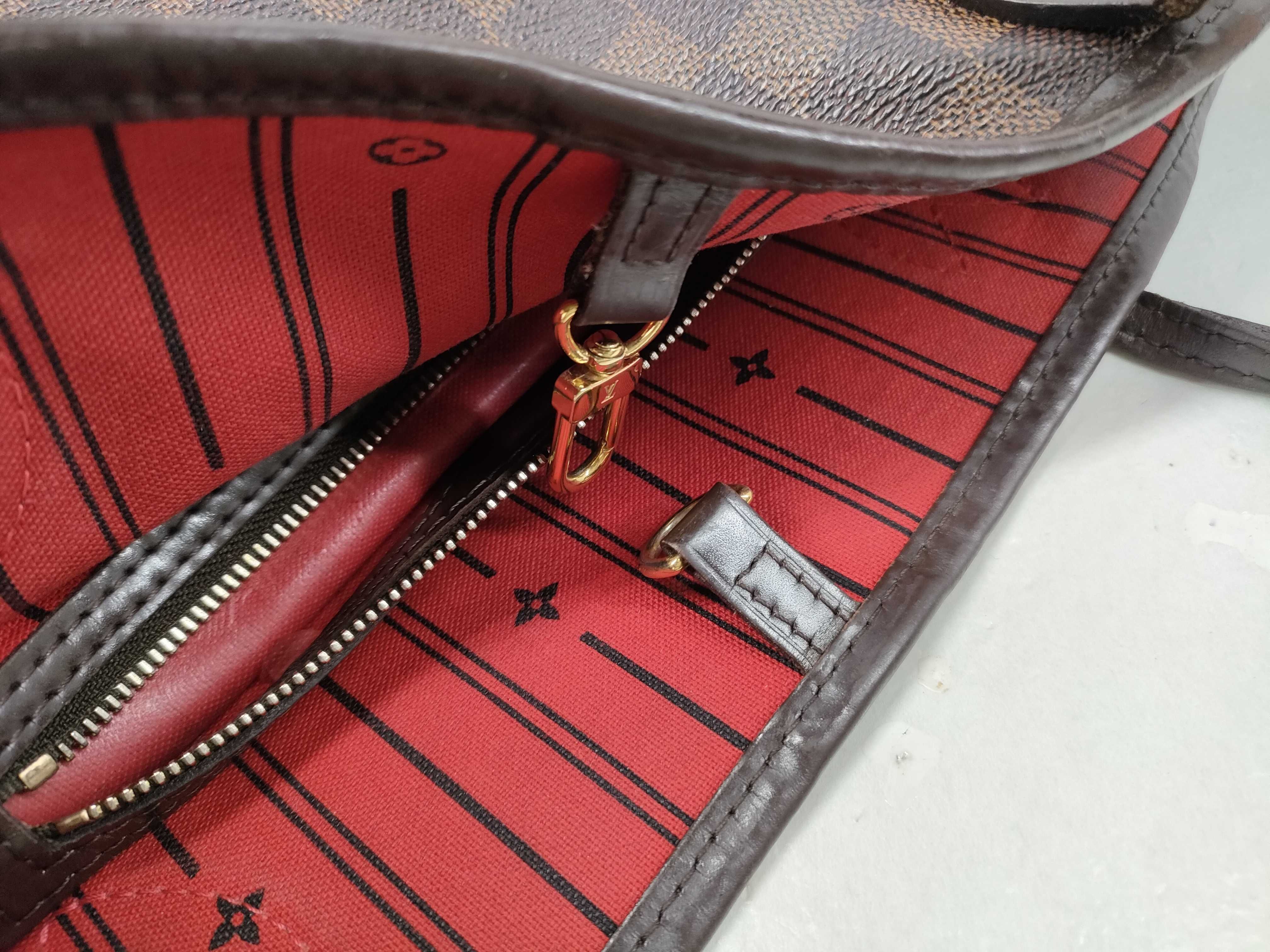Damier N41358 Neverfull MM Tote Bag — view 9