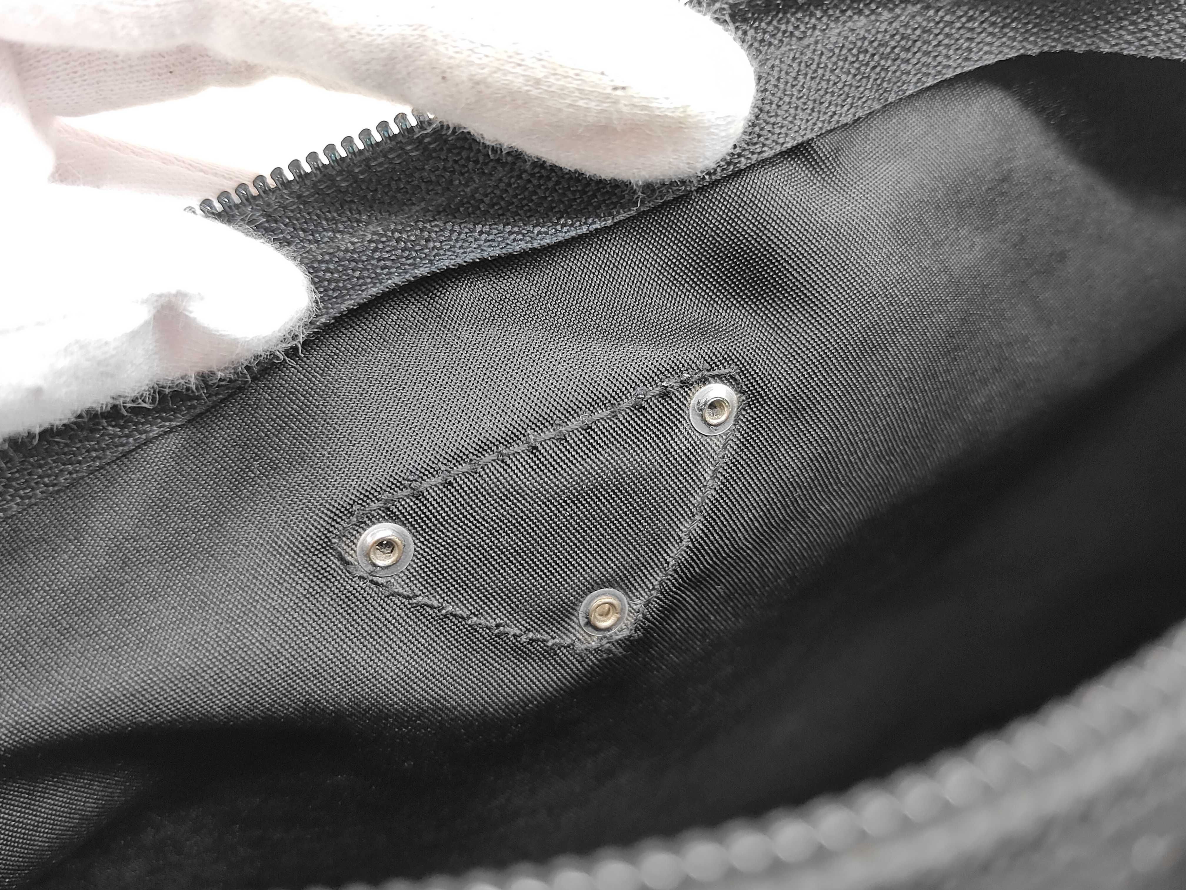 Nylon Triangle Logo Pouch — view 11
