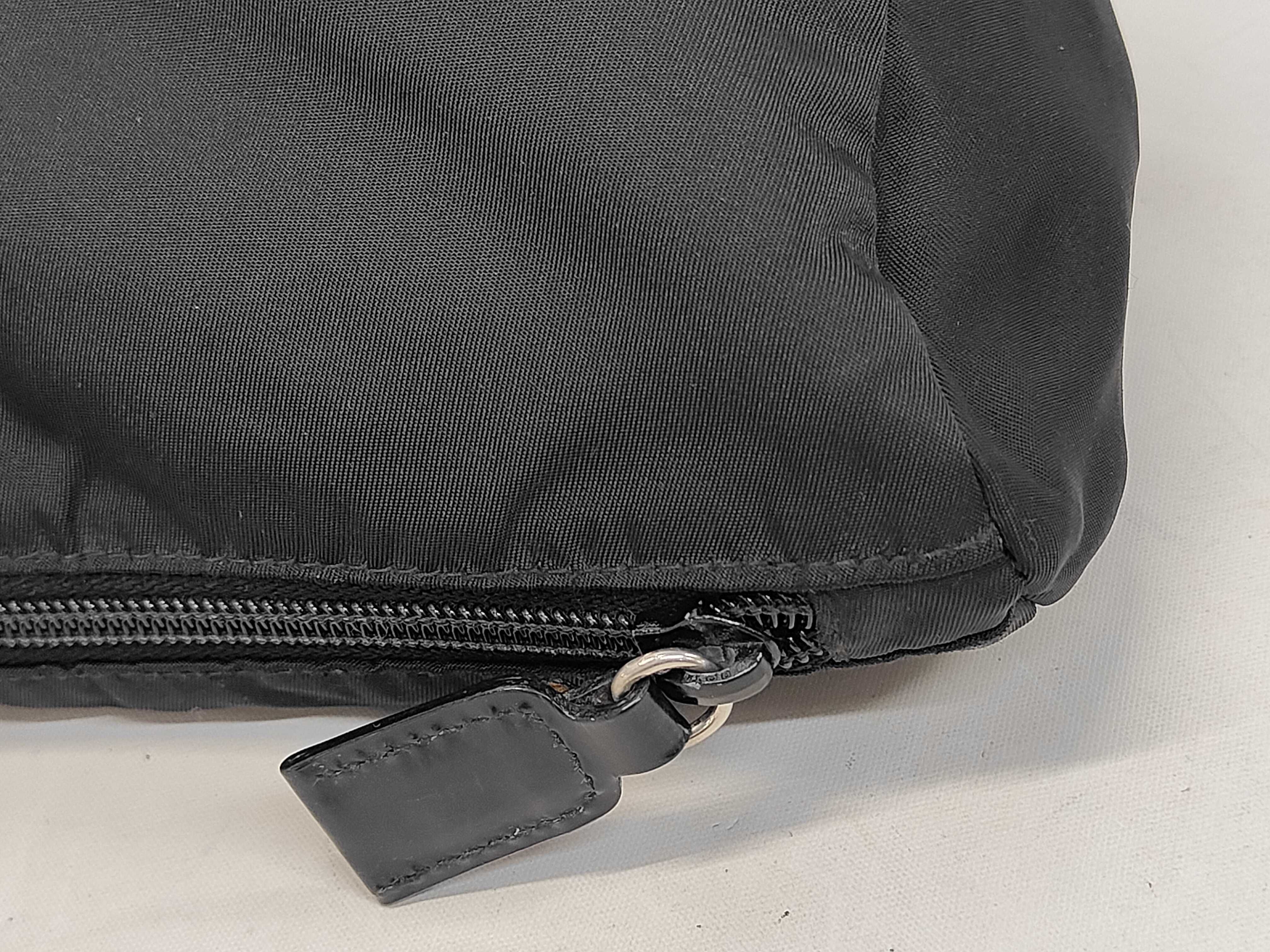 Nylon Triangle Logo Pouch — view 6