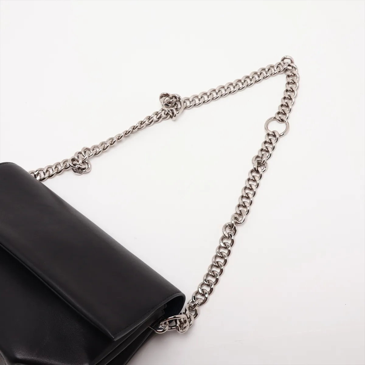 Opli 24, Veau Swift leather, black, silver hardware, D: 2019 — view 5