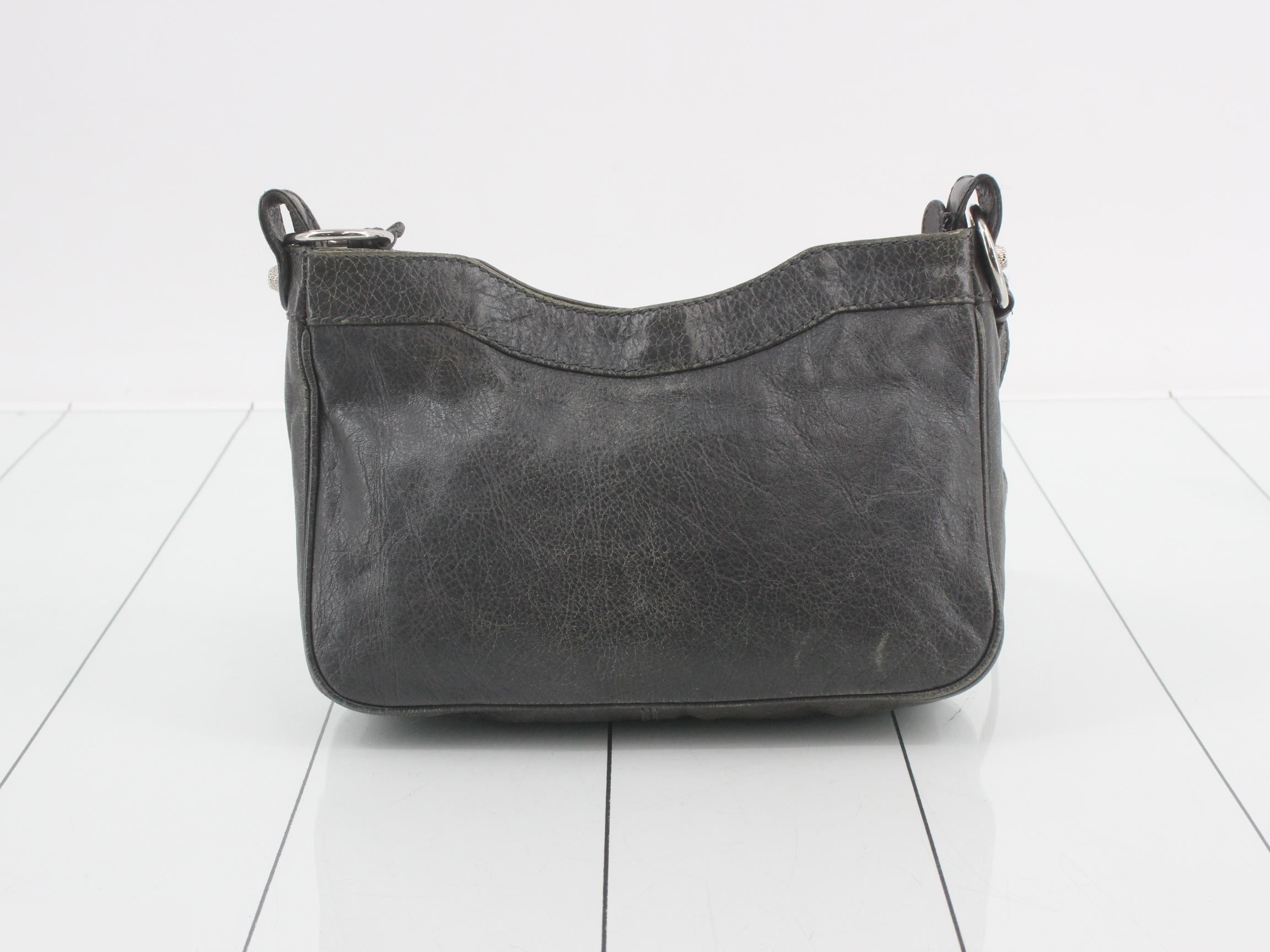 Giant Hip Shoulder Bag, Gray — view 2