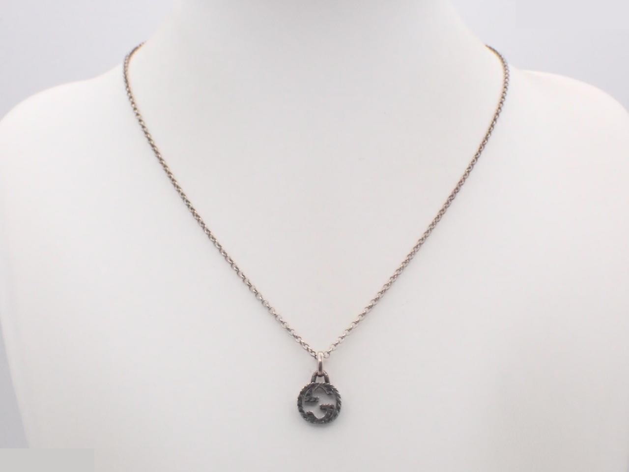 Arabesque, 925 sterling silver, 7.2g, chain approximately 49cm — view 3