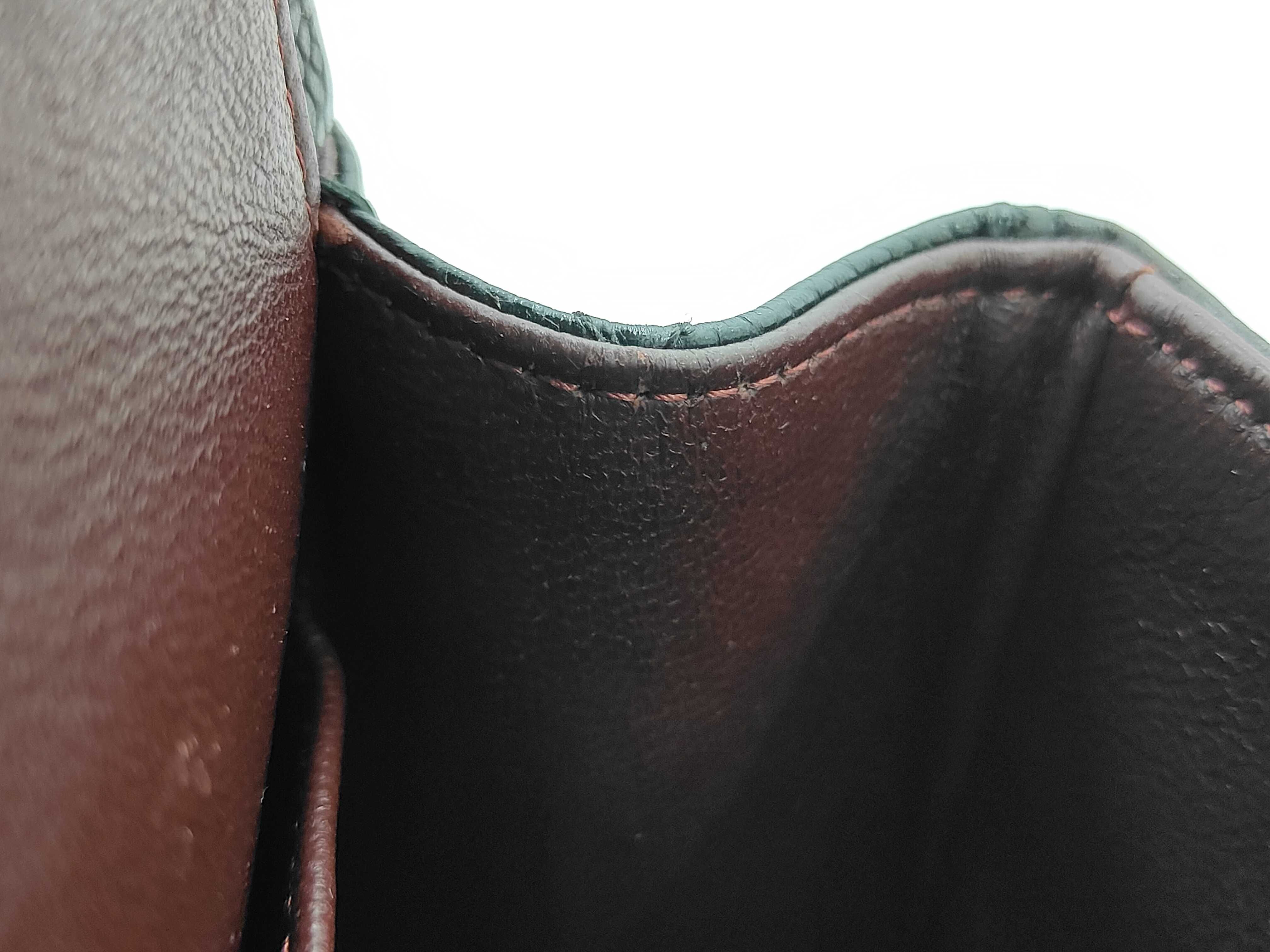 Caviar Skin Black Double Flap Shoulder Bag (Serial Number 25, Series 15) — view 10