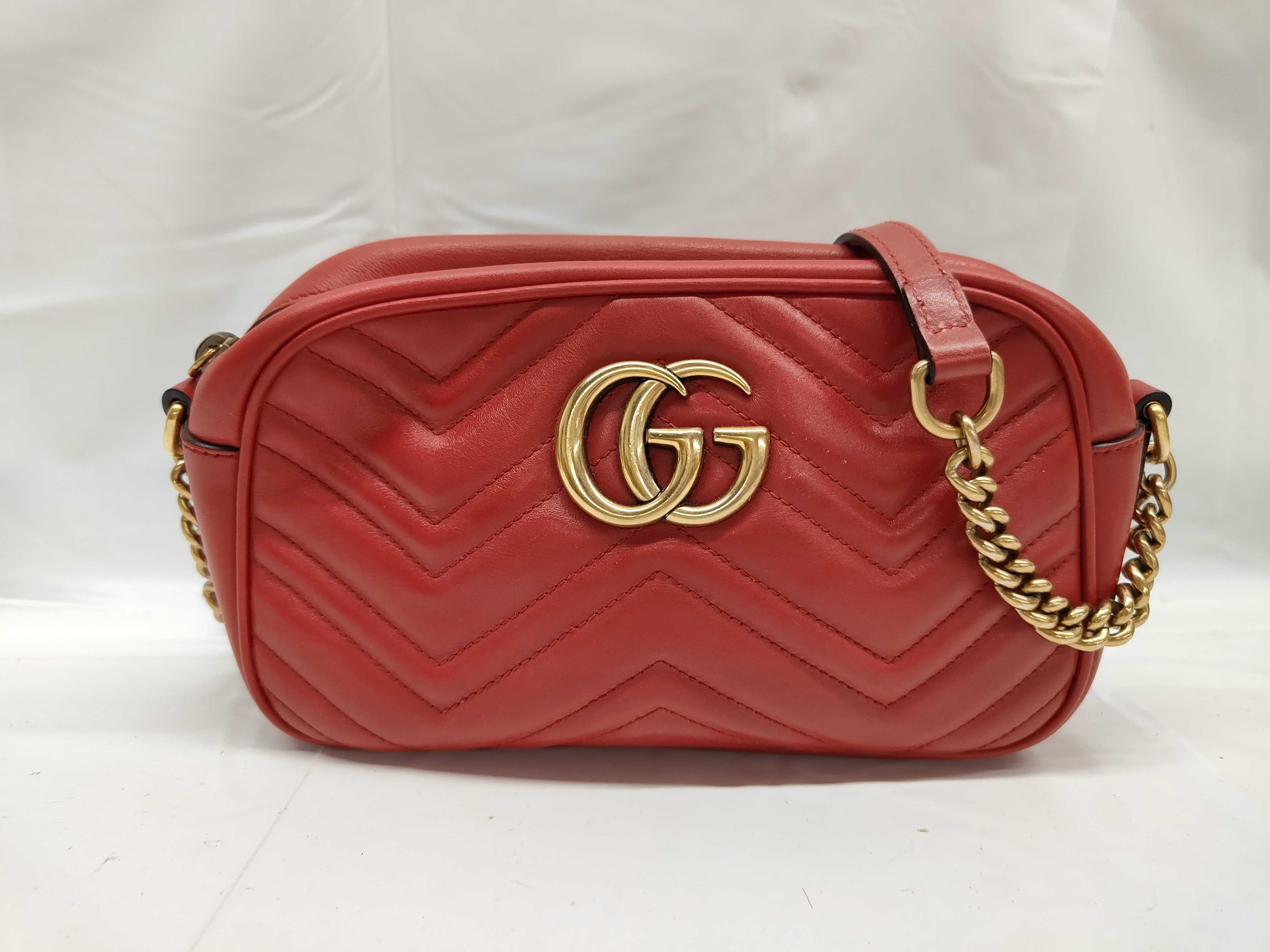 GG Marmont Matelasse Small Shoulder Bag