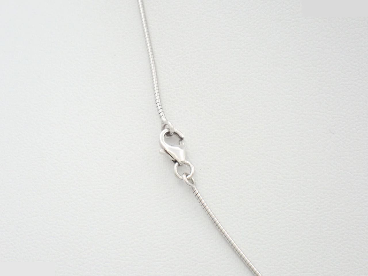 Pop Ash Necklace, Red & Silver, Neck Circumference Approx. 40cm — view 2