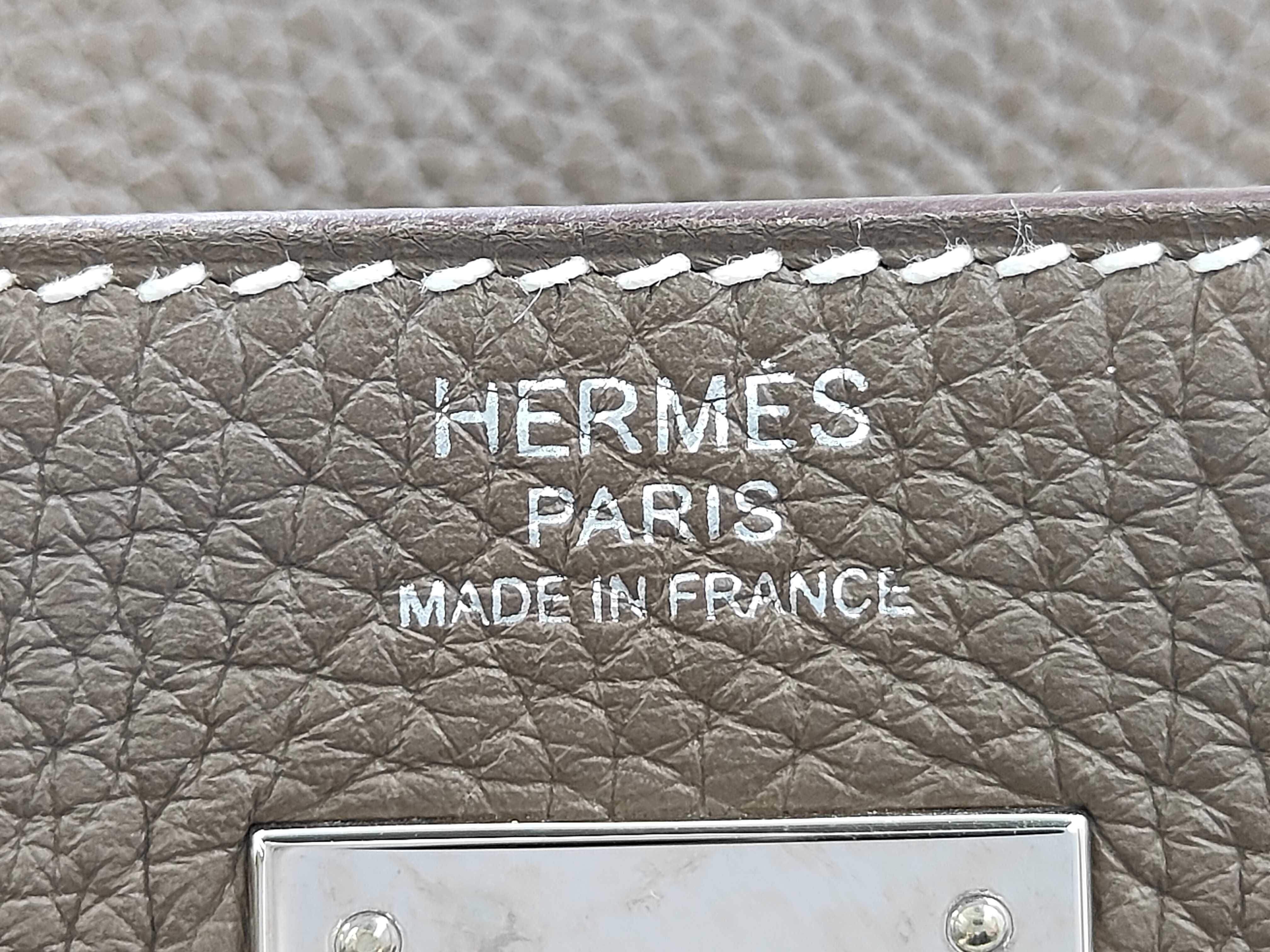 Kelly 32 Taurillon Leather Handbag — view 13