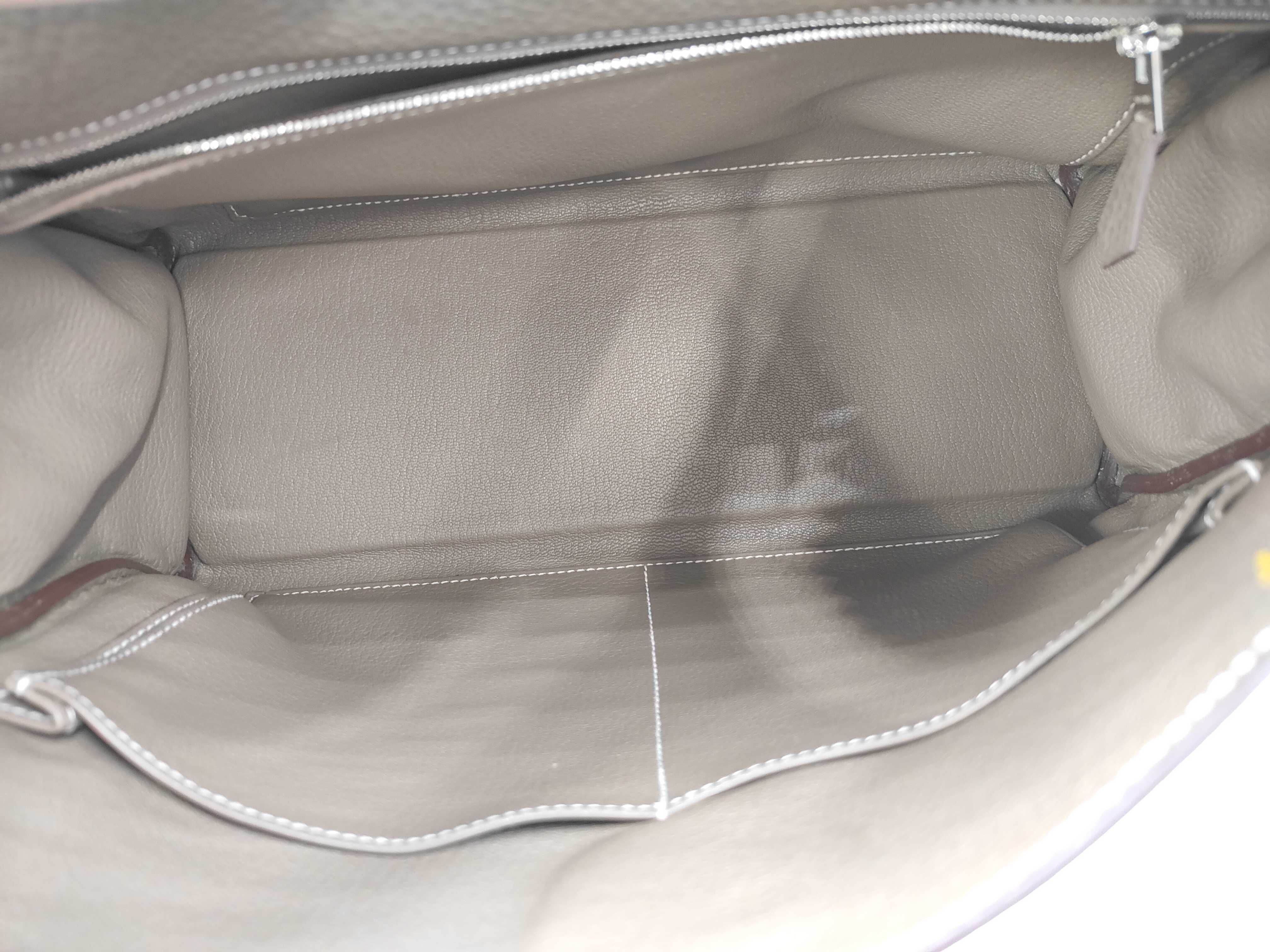 Kelly 32 Taurillon Leather Handbag — view 8