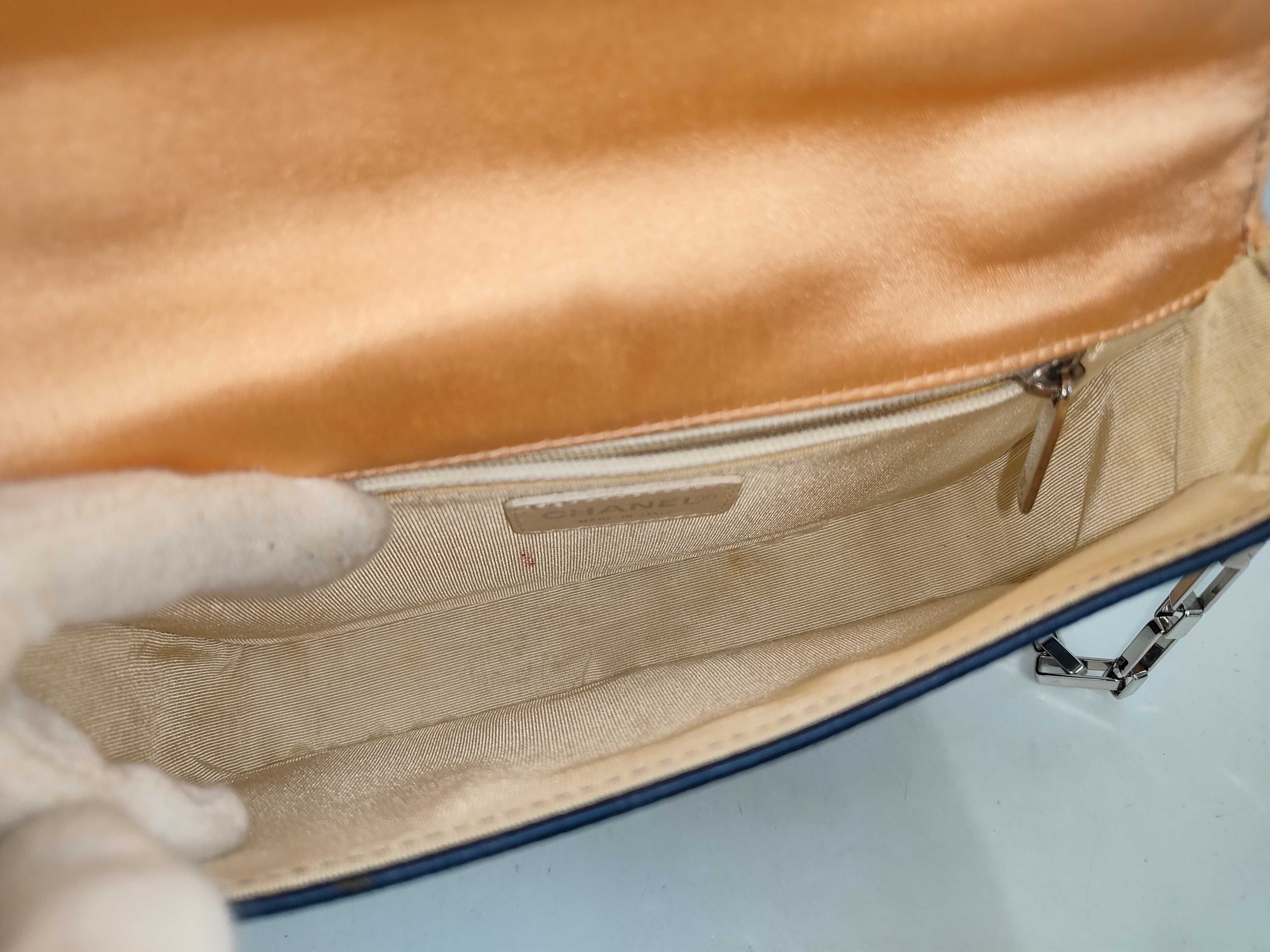Chocolate Bar Mini Satin Shoulder Bag — view 9