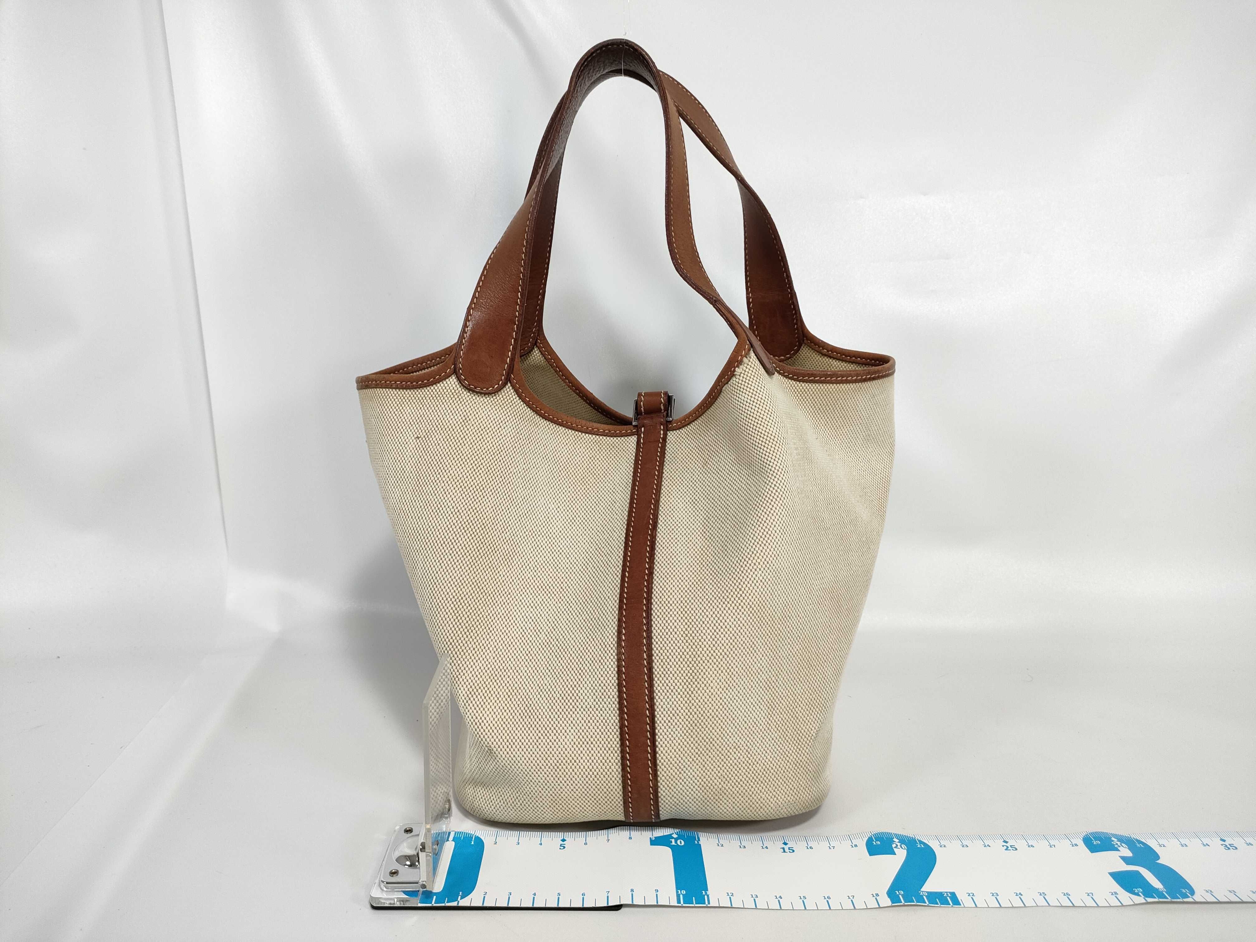 Picotin Toile H Handbag — view 2