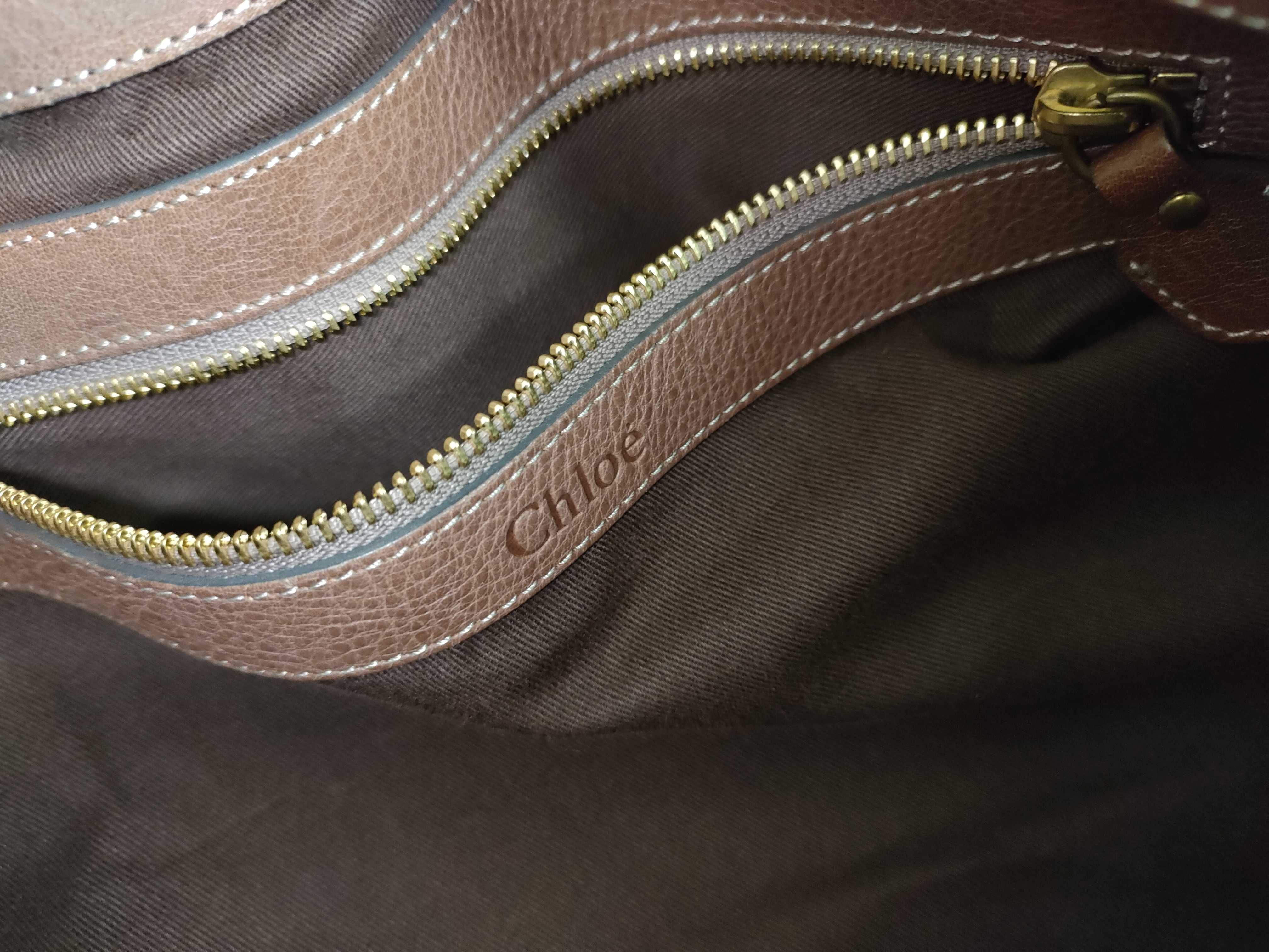 Paraty Tote Bag, Leather, Brown Tote Bag — view 11