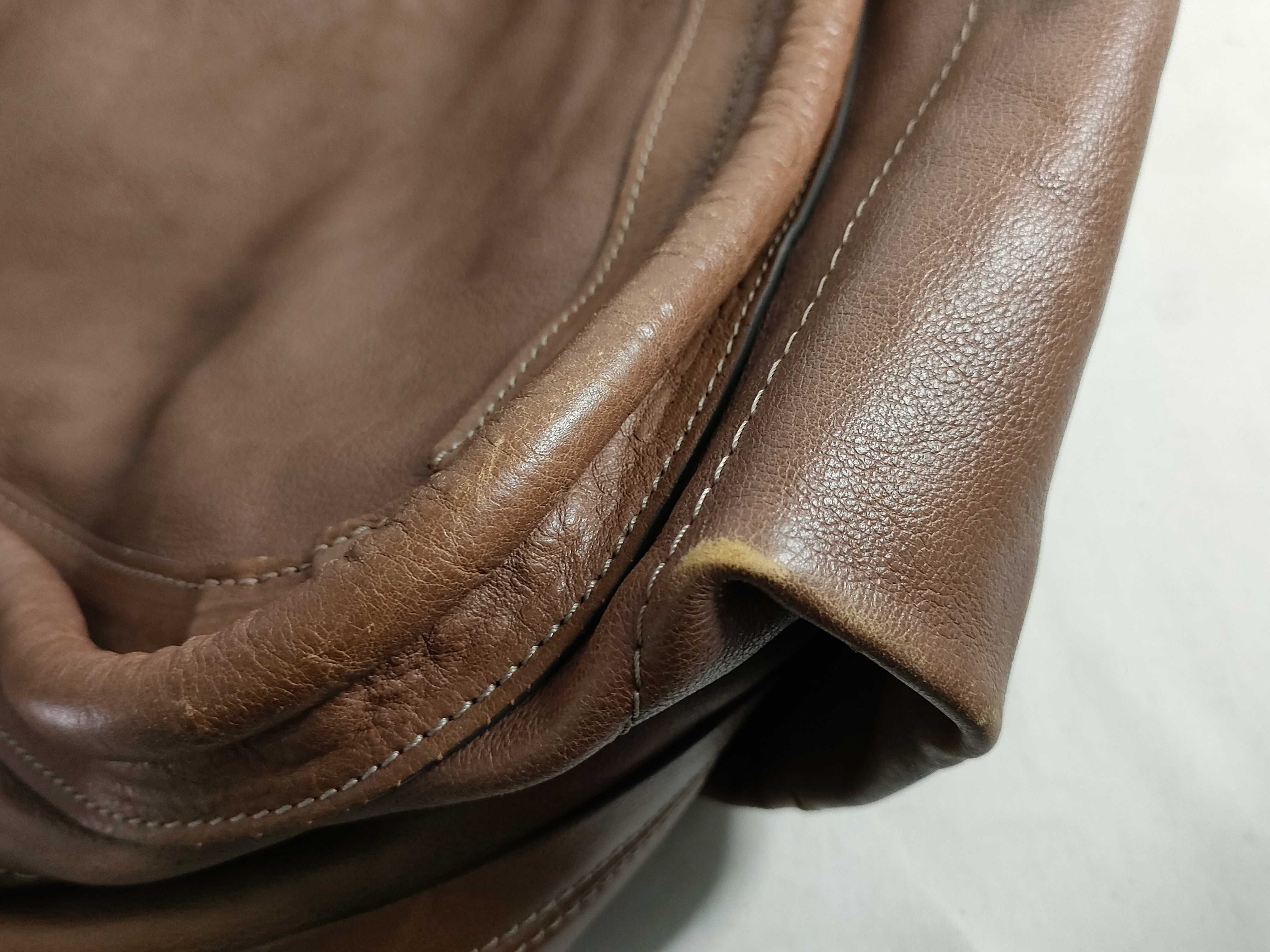 Paraty Tote Bag, Leather, Brown Tote Bag — view 14
