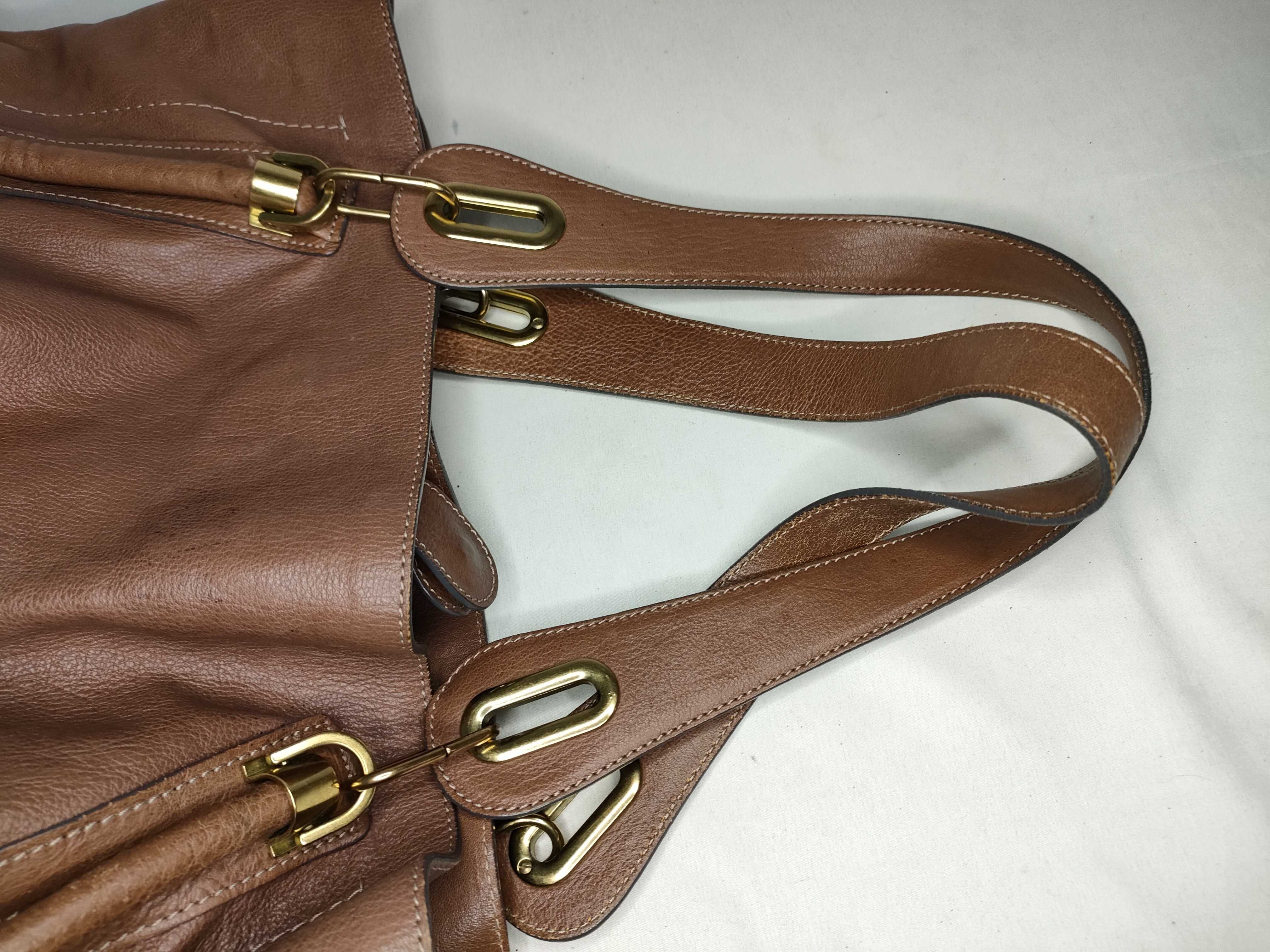 Paraty Tote Bag, Leather, Brown Tote Bag — view 3