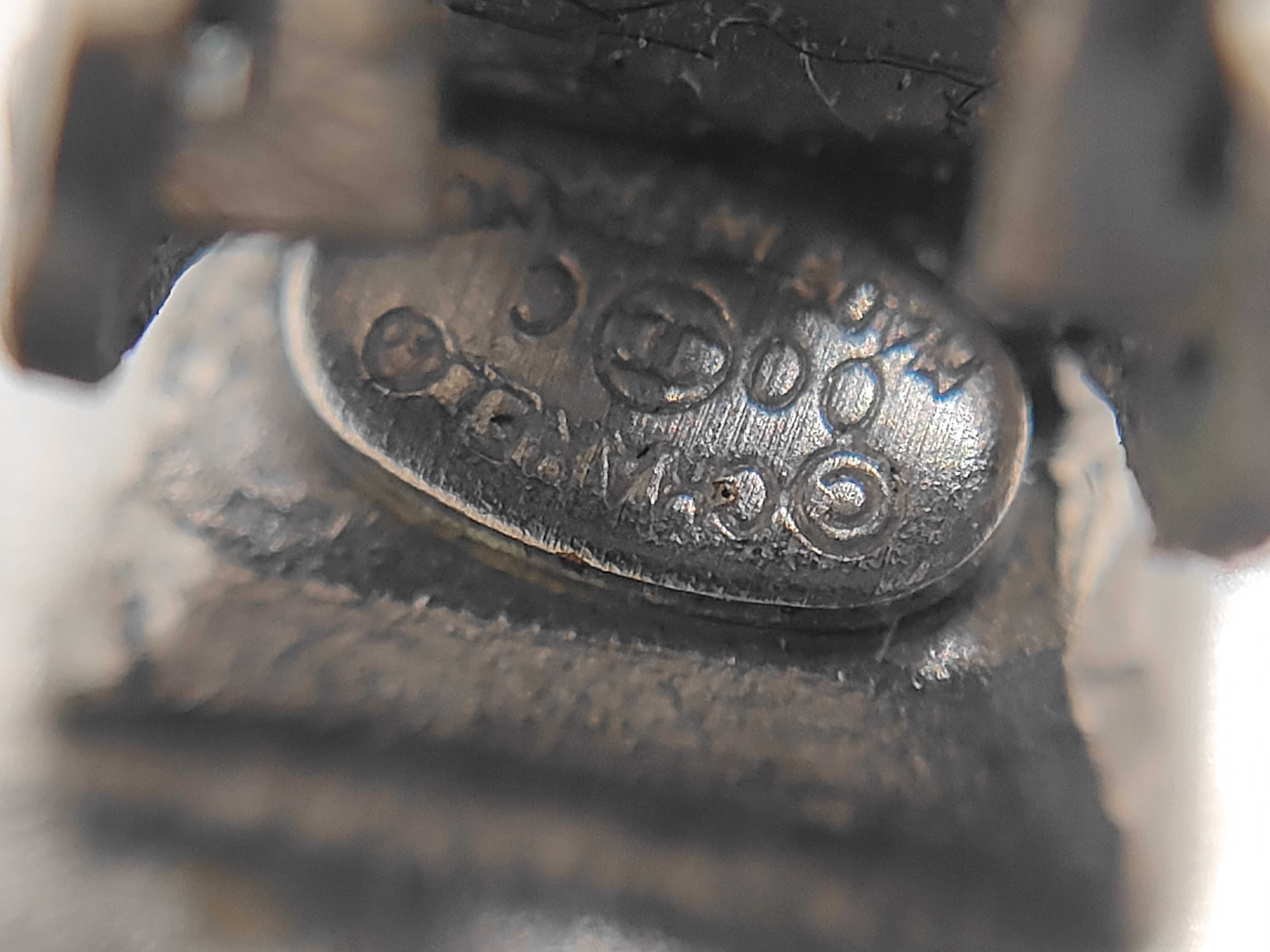 Silver Black Metal Coco Mark CROISIERE 2000 Earrings (with comments) 00C Earrings — view 6