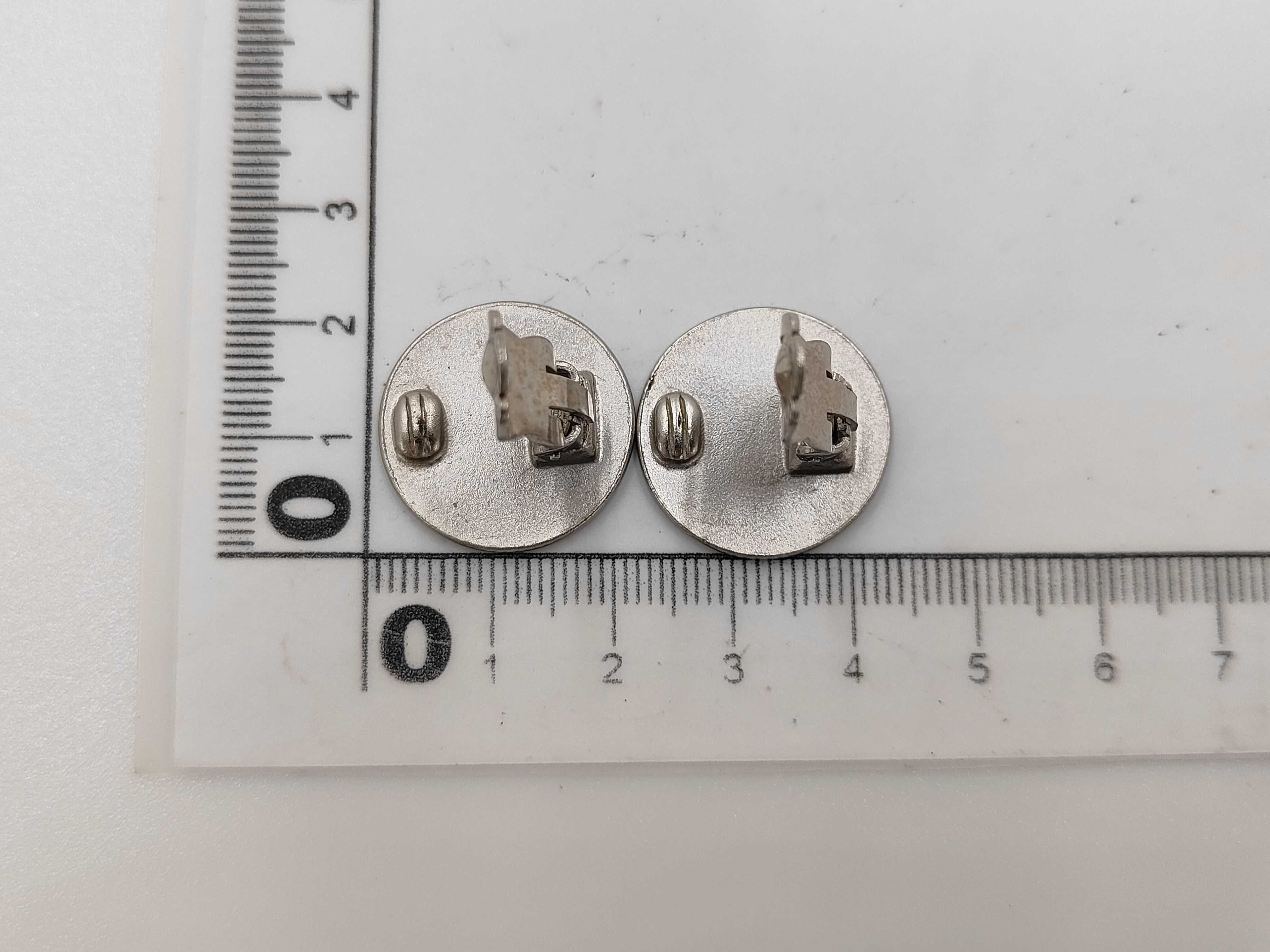 Silver Black Metal Coco Mark CROISIERE 2000 Earrings (with comments) 00C Earrings — view 7