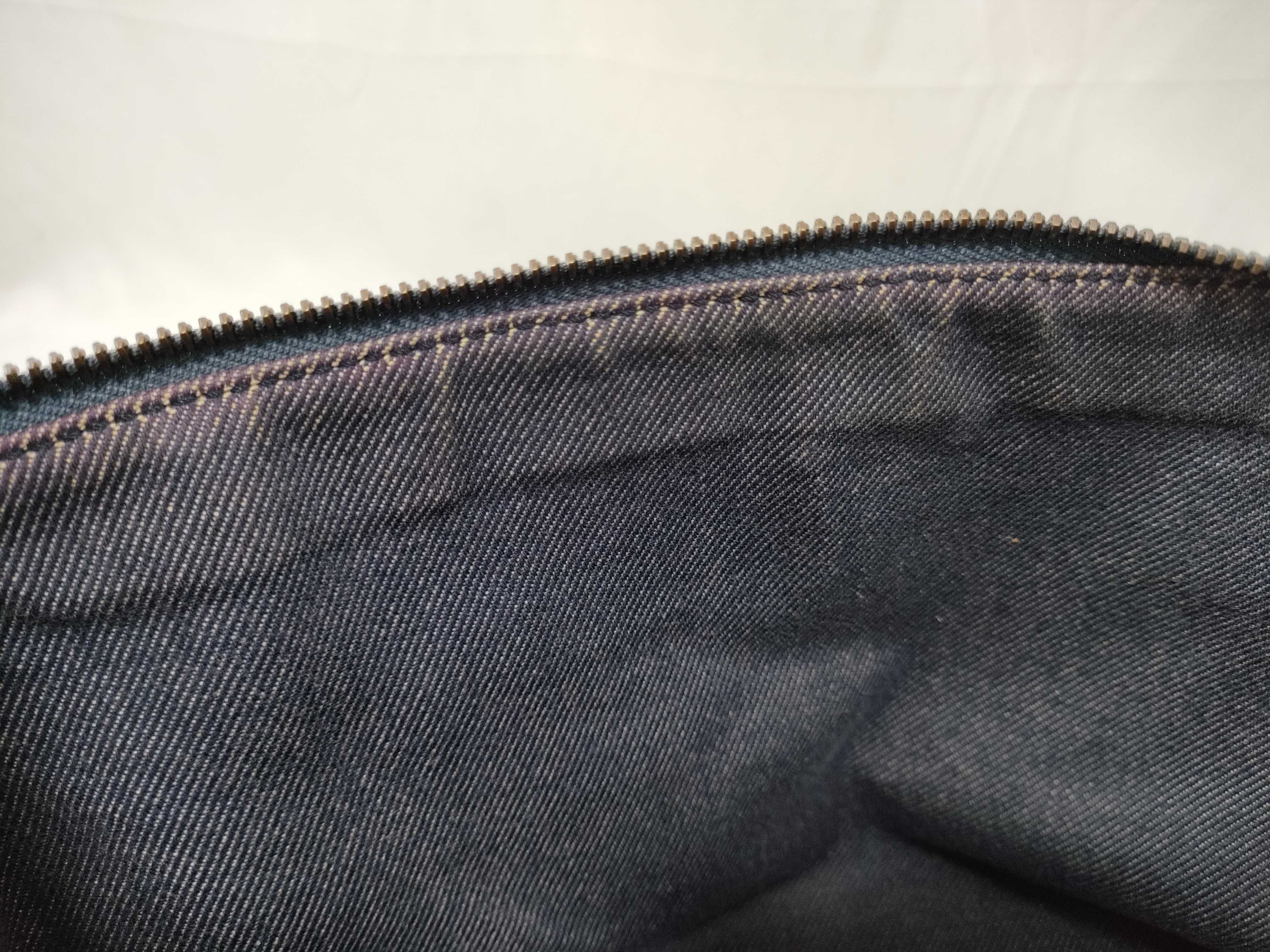 Paris Macadam Accessory Pouch Denim Shoulder Bag — view 15