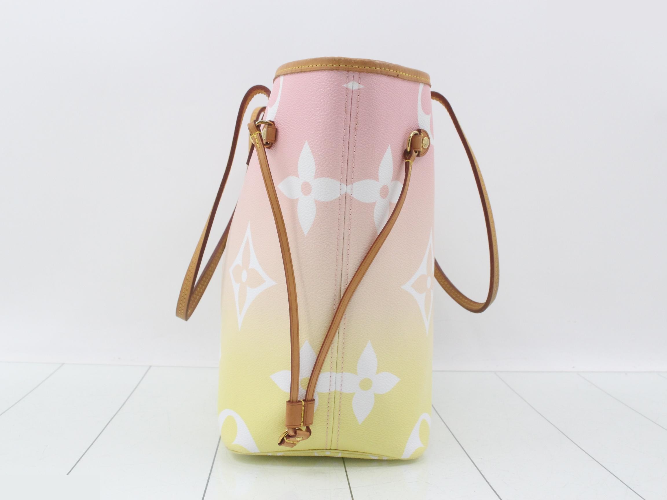 By the Pool Monogram Neverfull MM Tote Bag with Pouch — view 4