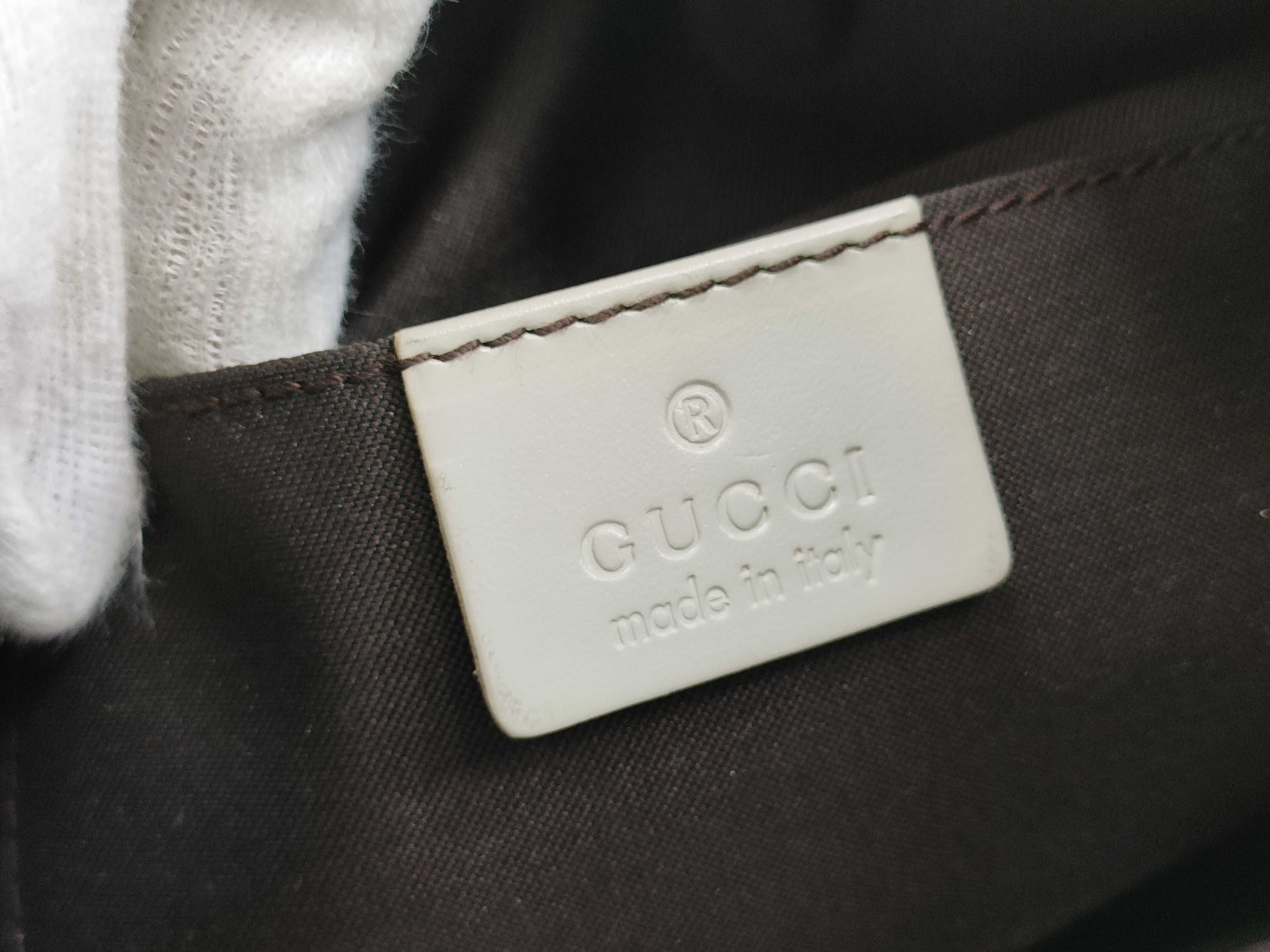 GG Suede GG Pattern One-Shoulder Bag — view 11