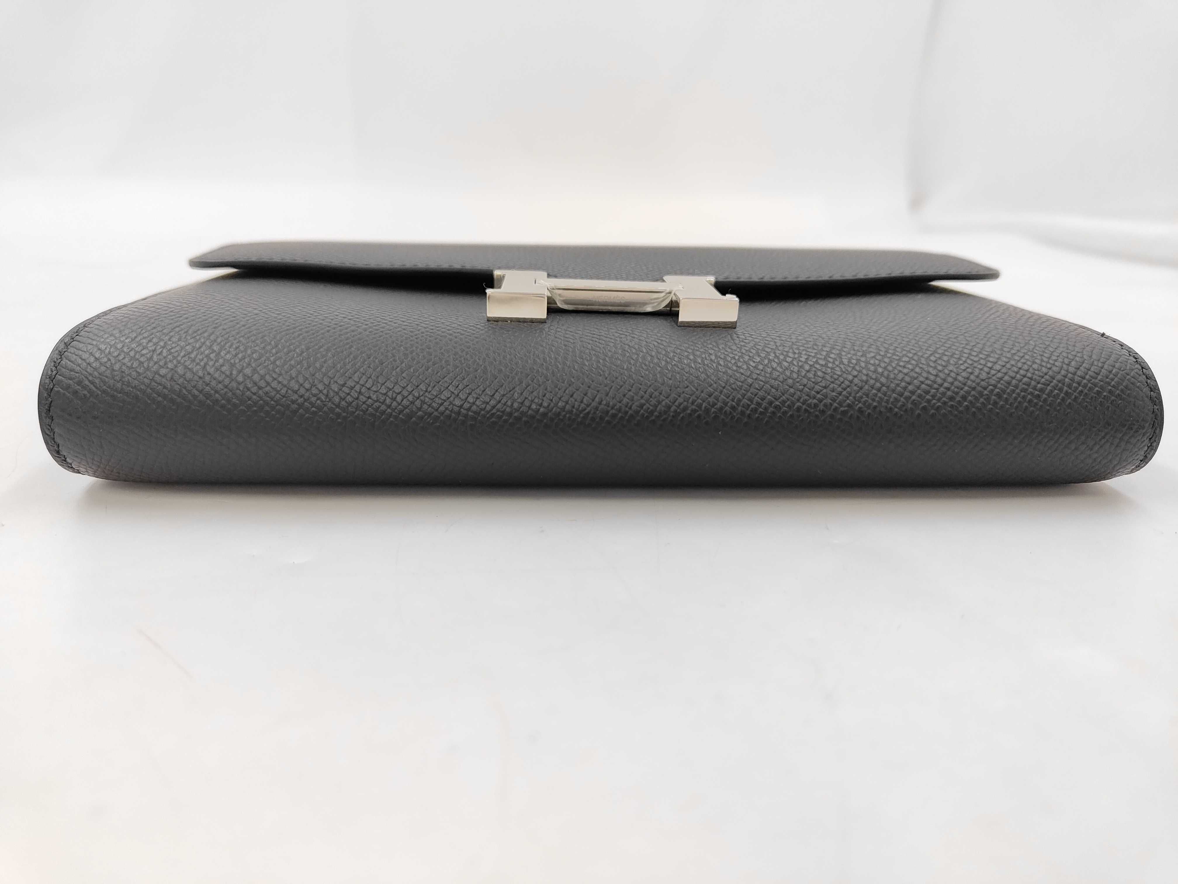 Constance To Go Epsom Black Silver Hardware K Stamp Shoulder Bag — view 6