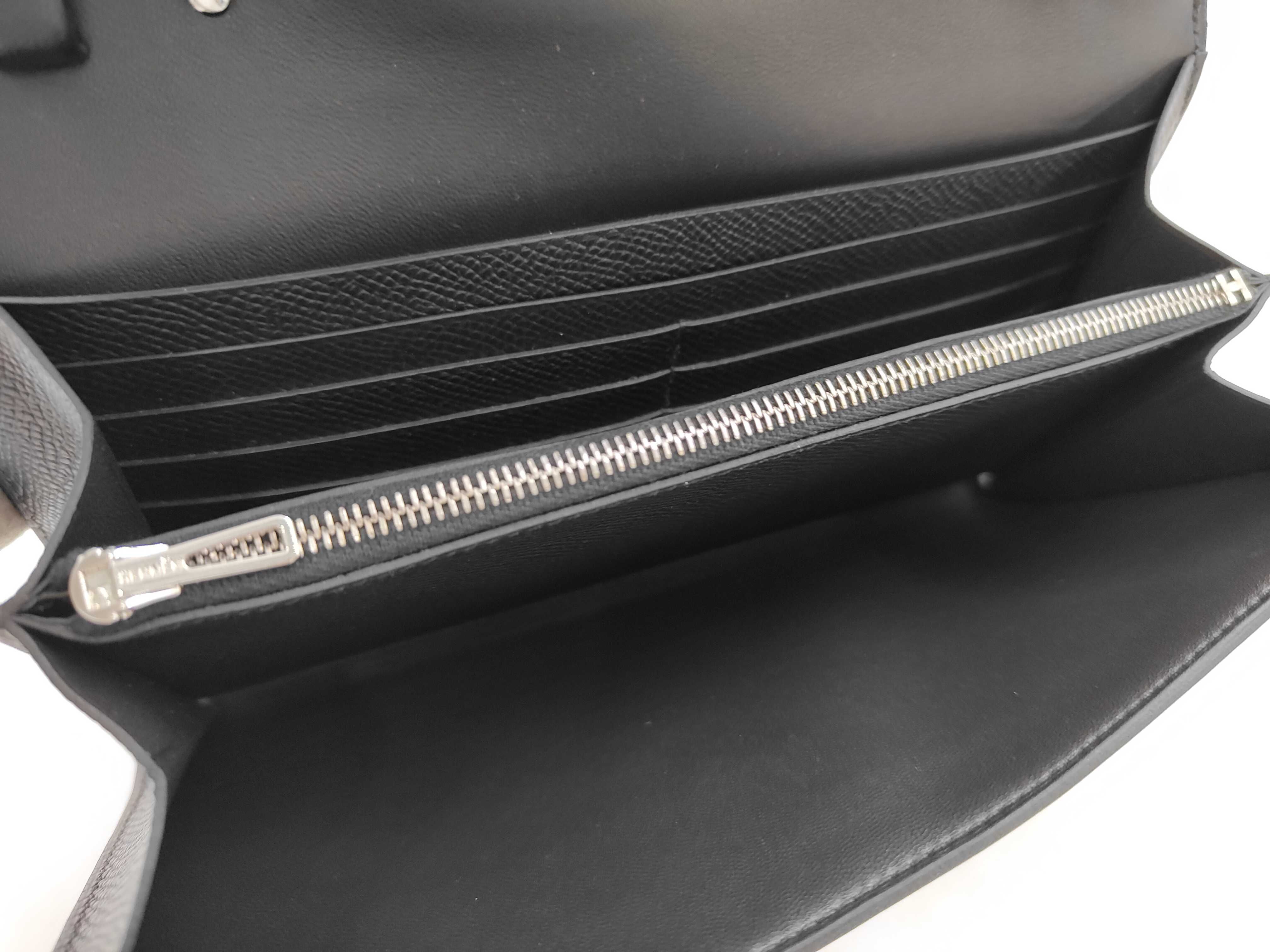 Constance To Go Epsom Black Silver Hardware K Stamp Shoulder Bag — view 9