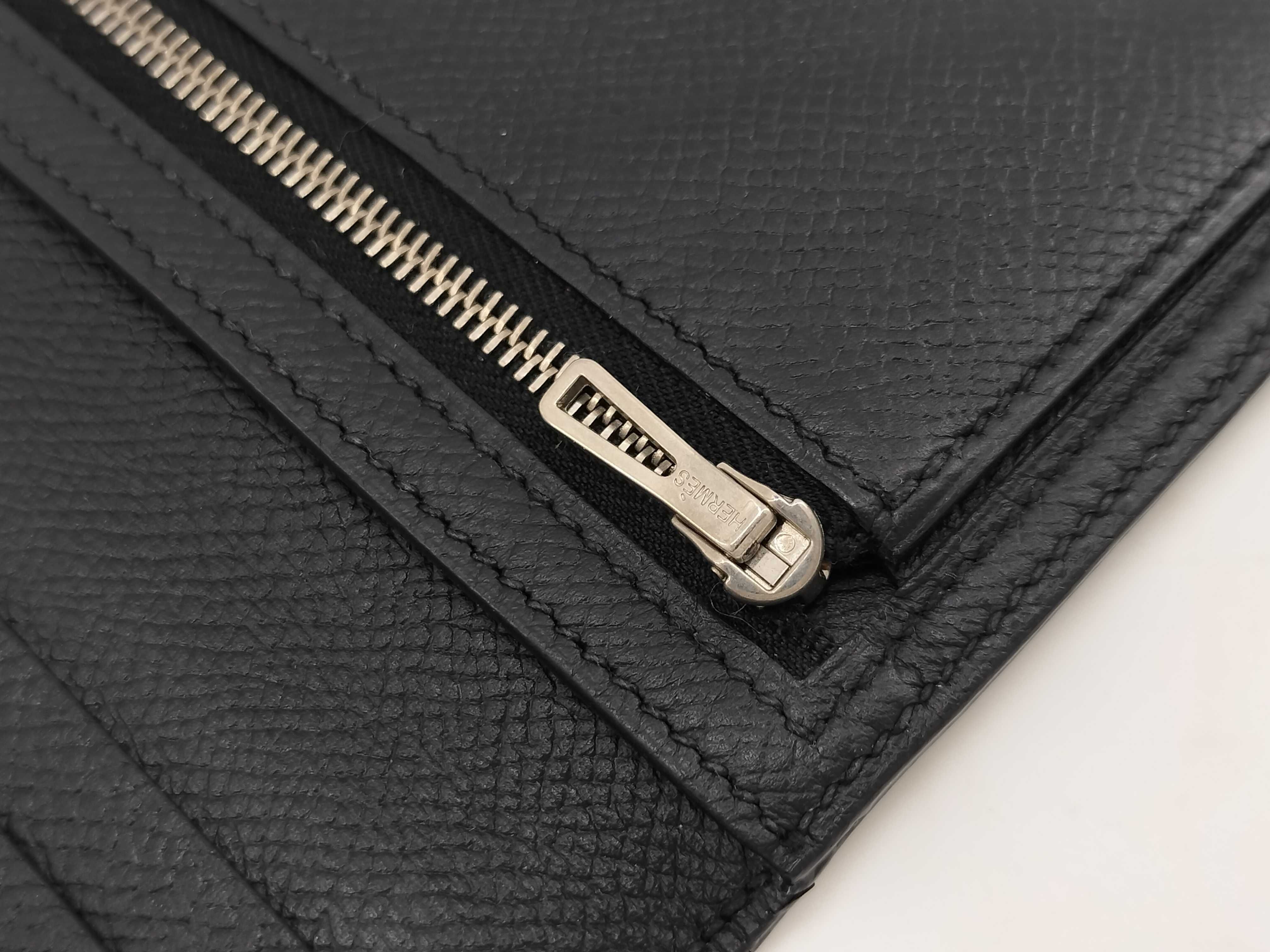 Bearn Hermes Bearn Black Wallet — view 11