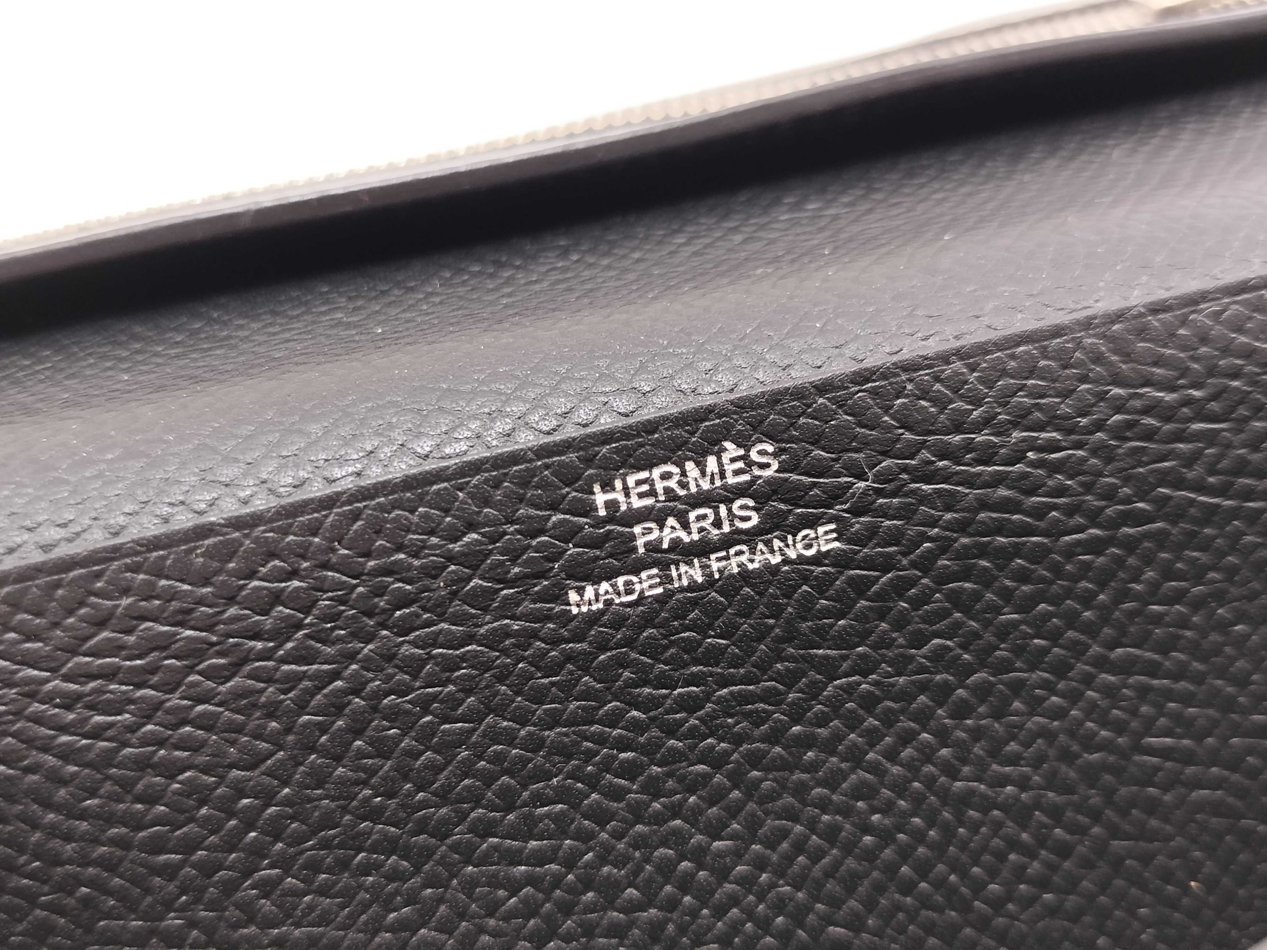 Bearn Hermes Bearn Black Wallet — view 12