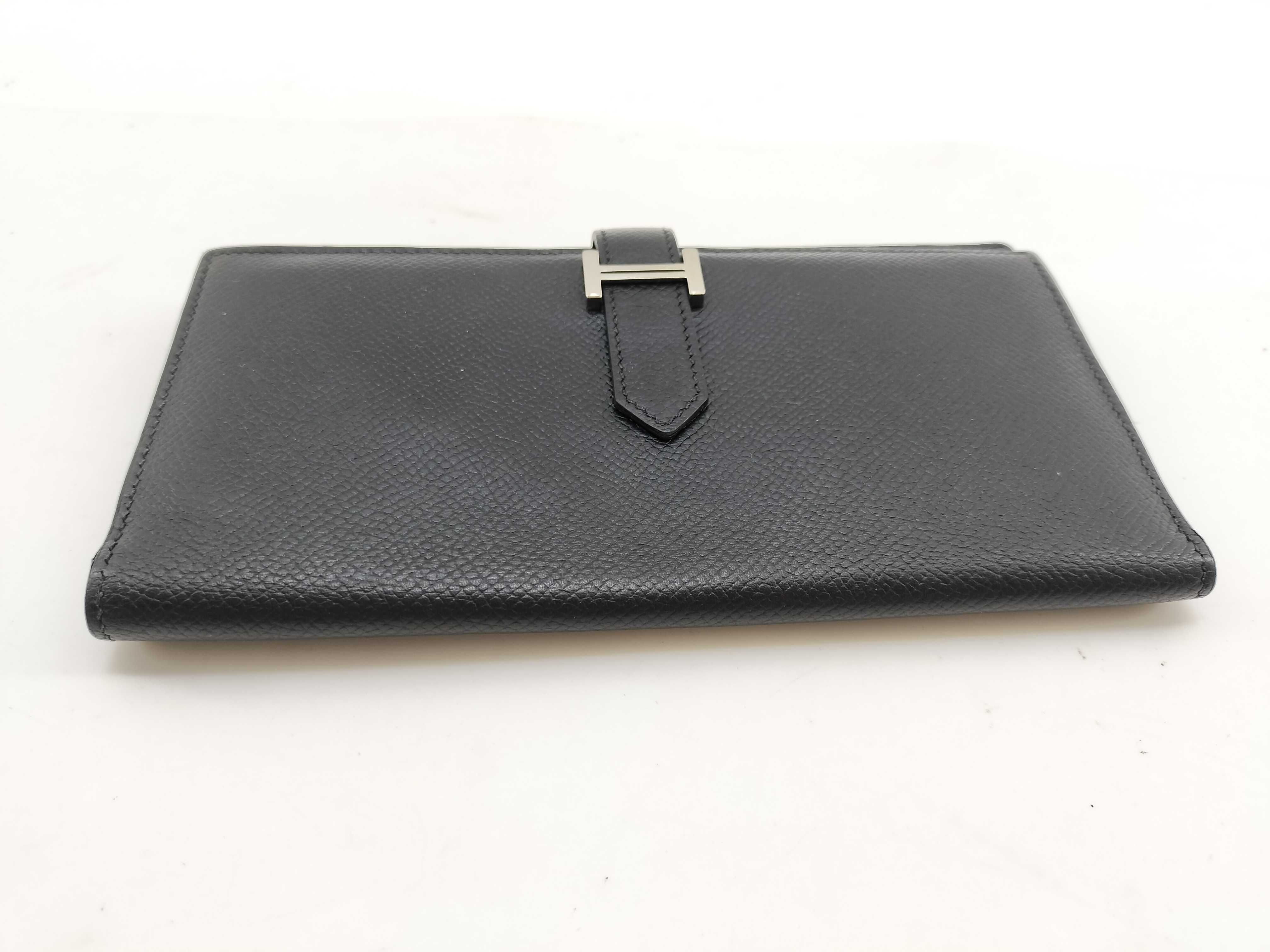 Bearn Hermes Bearn Black Wallet — view 5
