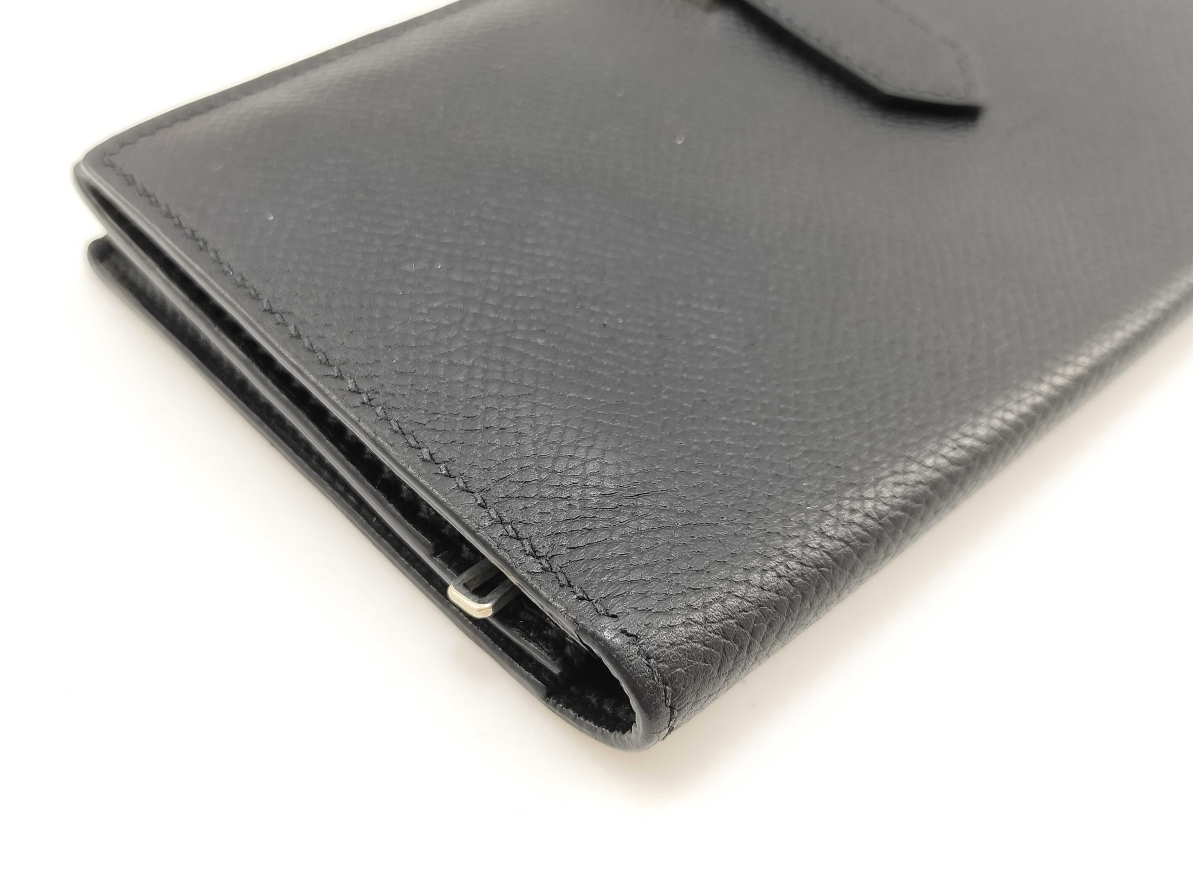 Bearn Hermes Bearn Black Wallet — view 6
