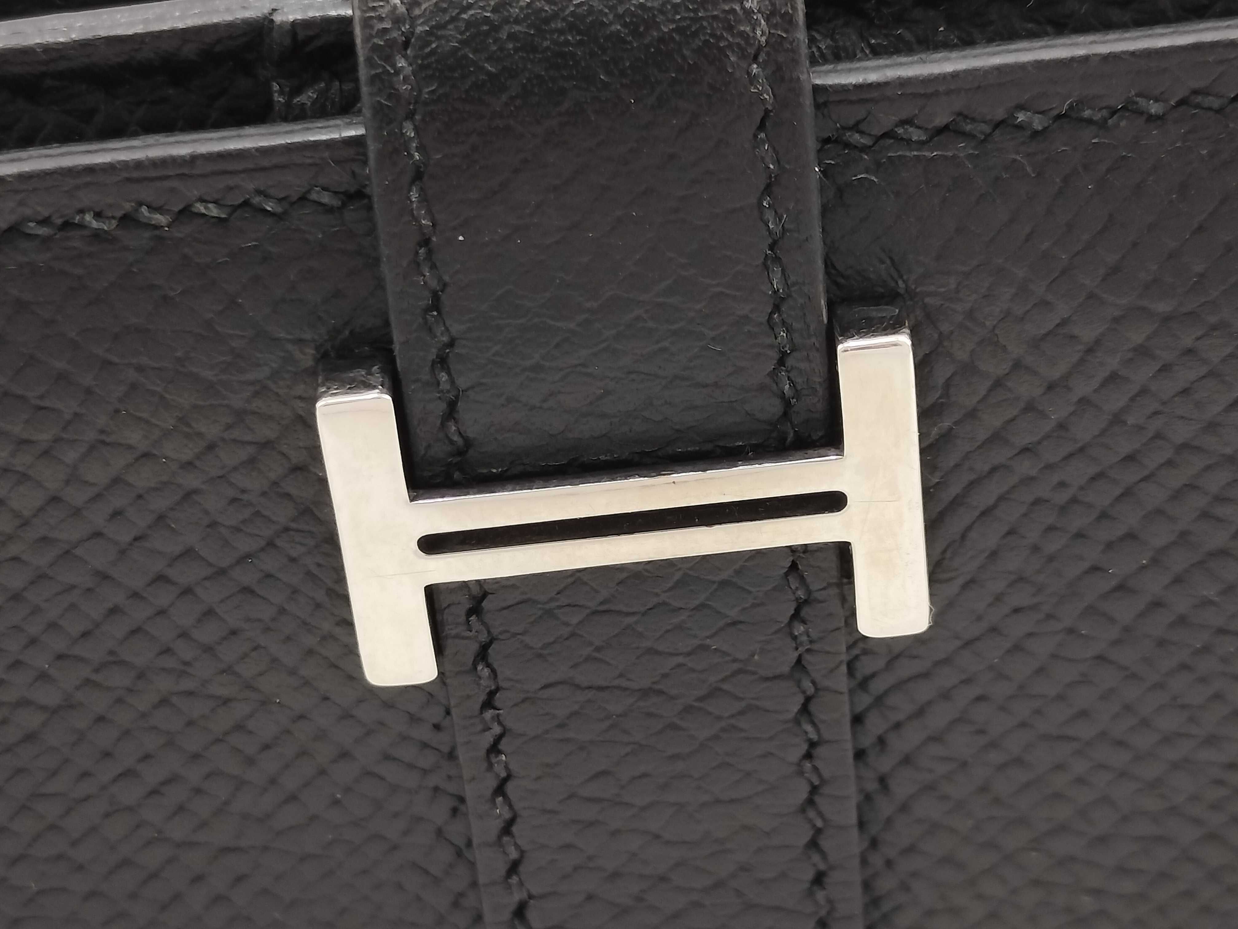 Bearn Hermes Bearn Black Wallet — view 7