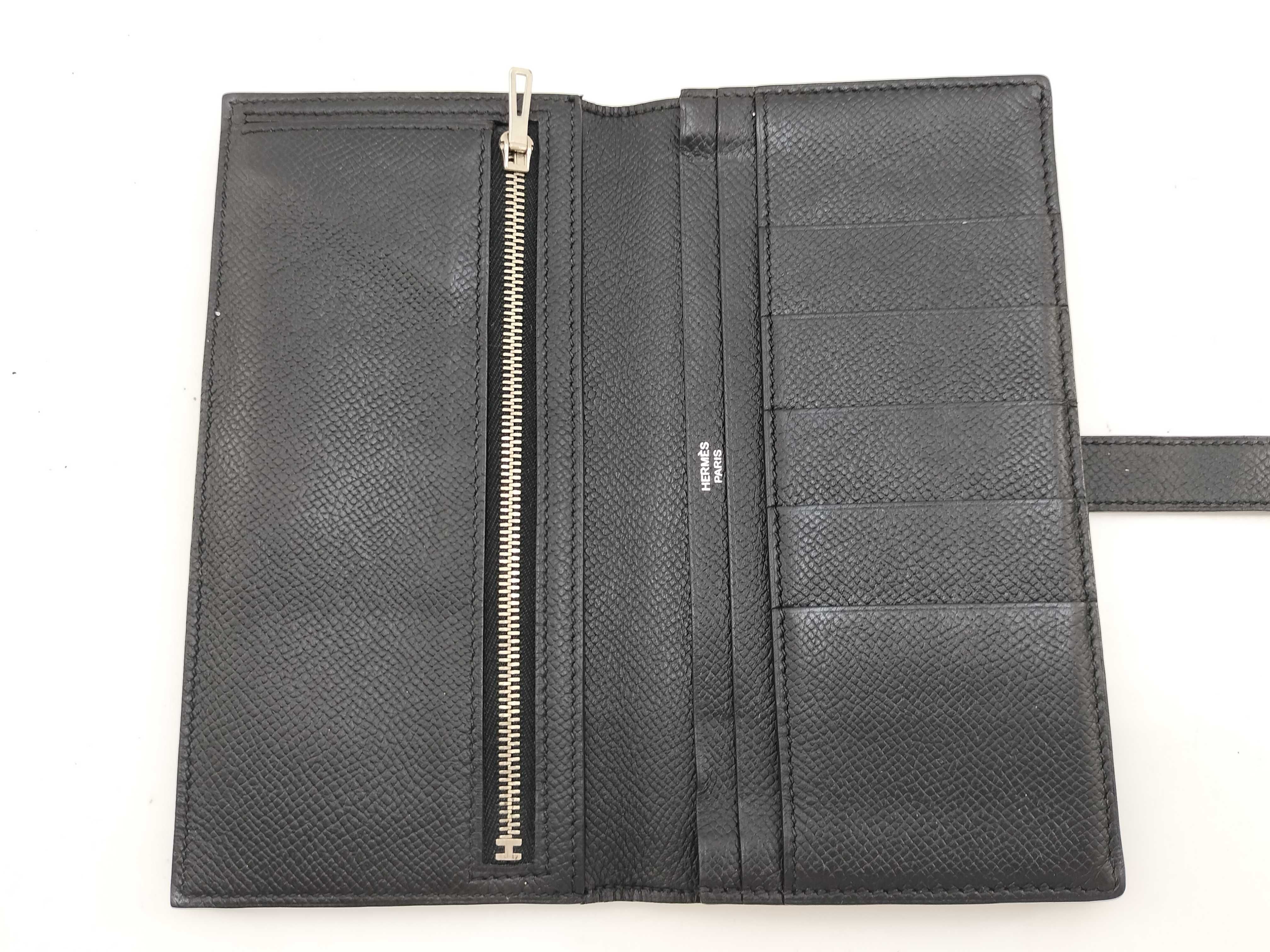 Bearn Hermes Bearn Black Wallet — view 9