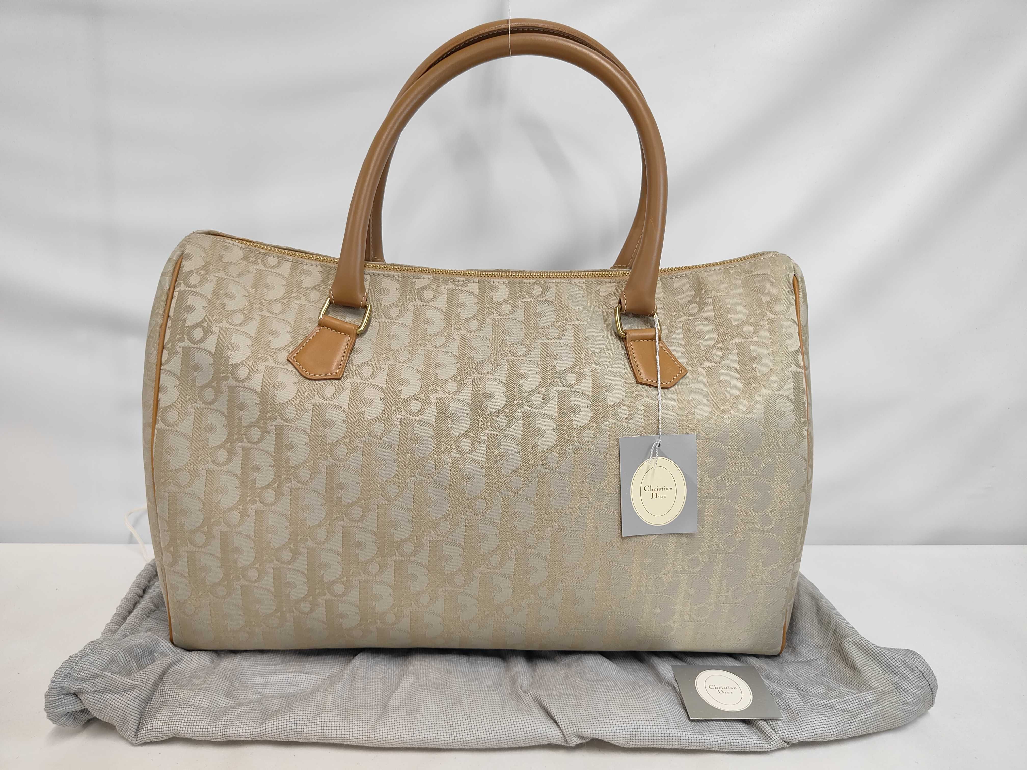 Christian Trotter Deadstock Unused with Tags Leather Mini Boston Bag
