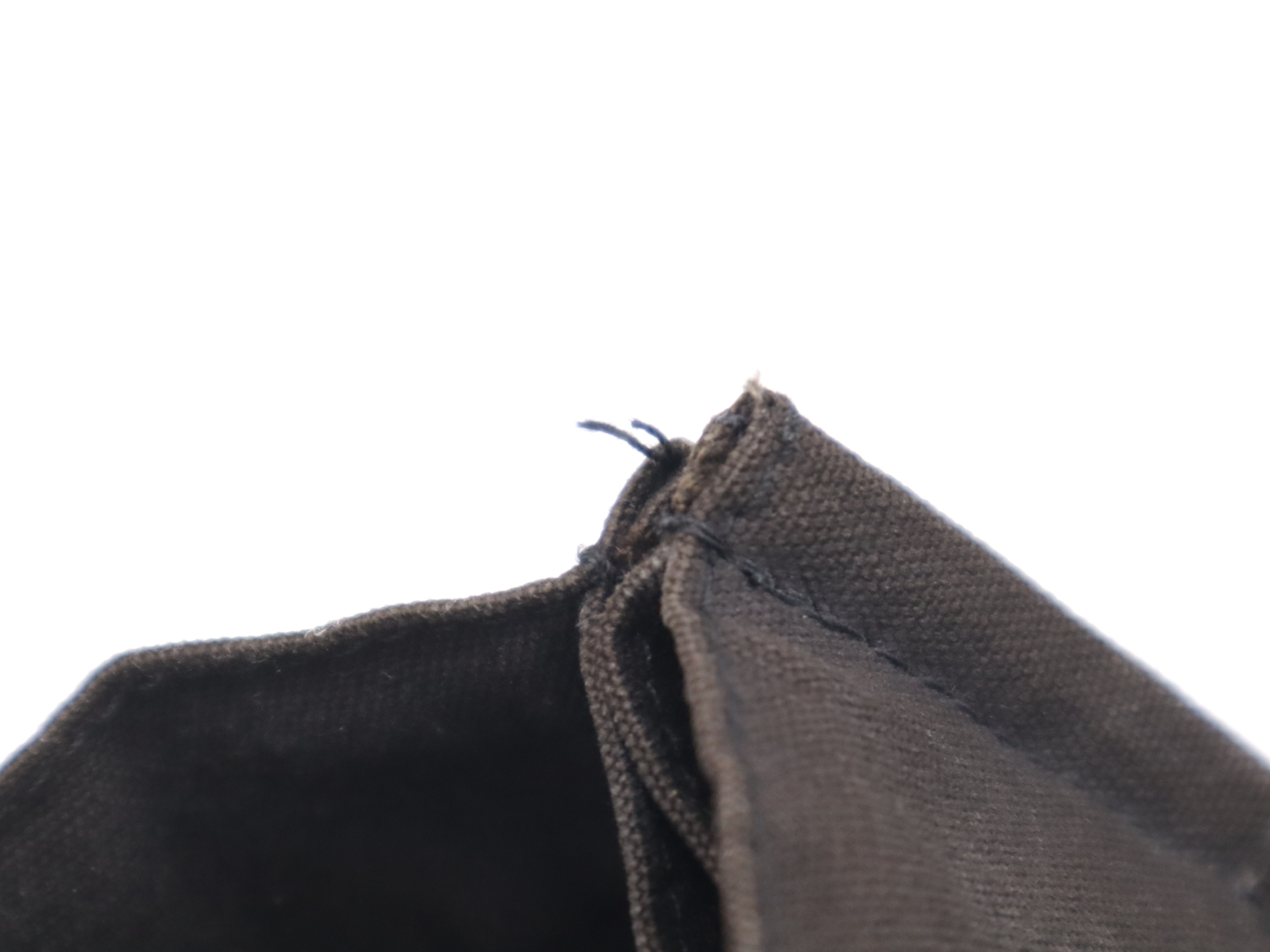Canvas Fourre-Tout Tote MM Black with Silver Hardware Tote Bag — view 9