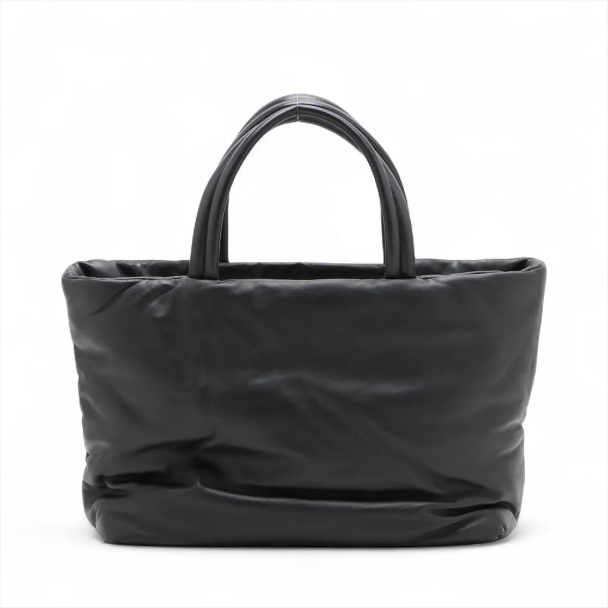 Leather Tote Bag Black 756269 — view 2