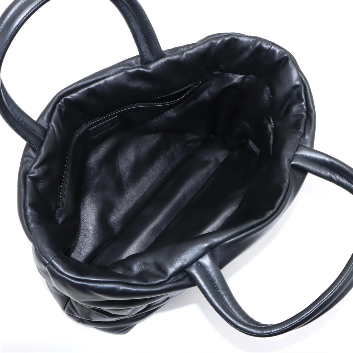 Leather Tote Bag Black 756269 — view 7