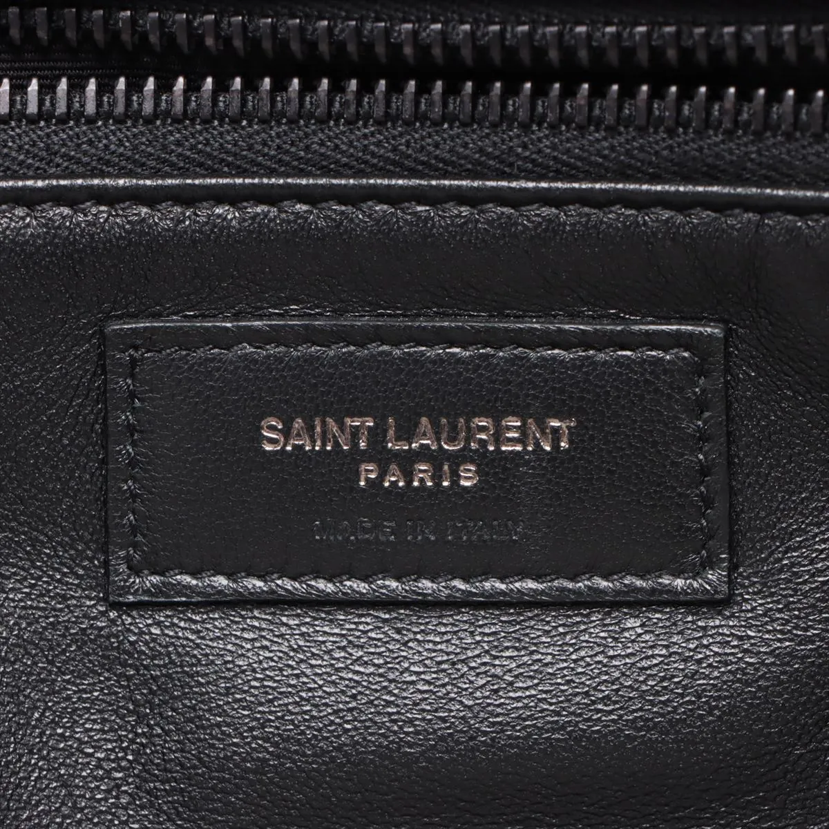 Leather Tote Bag Black 756269 — view 9