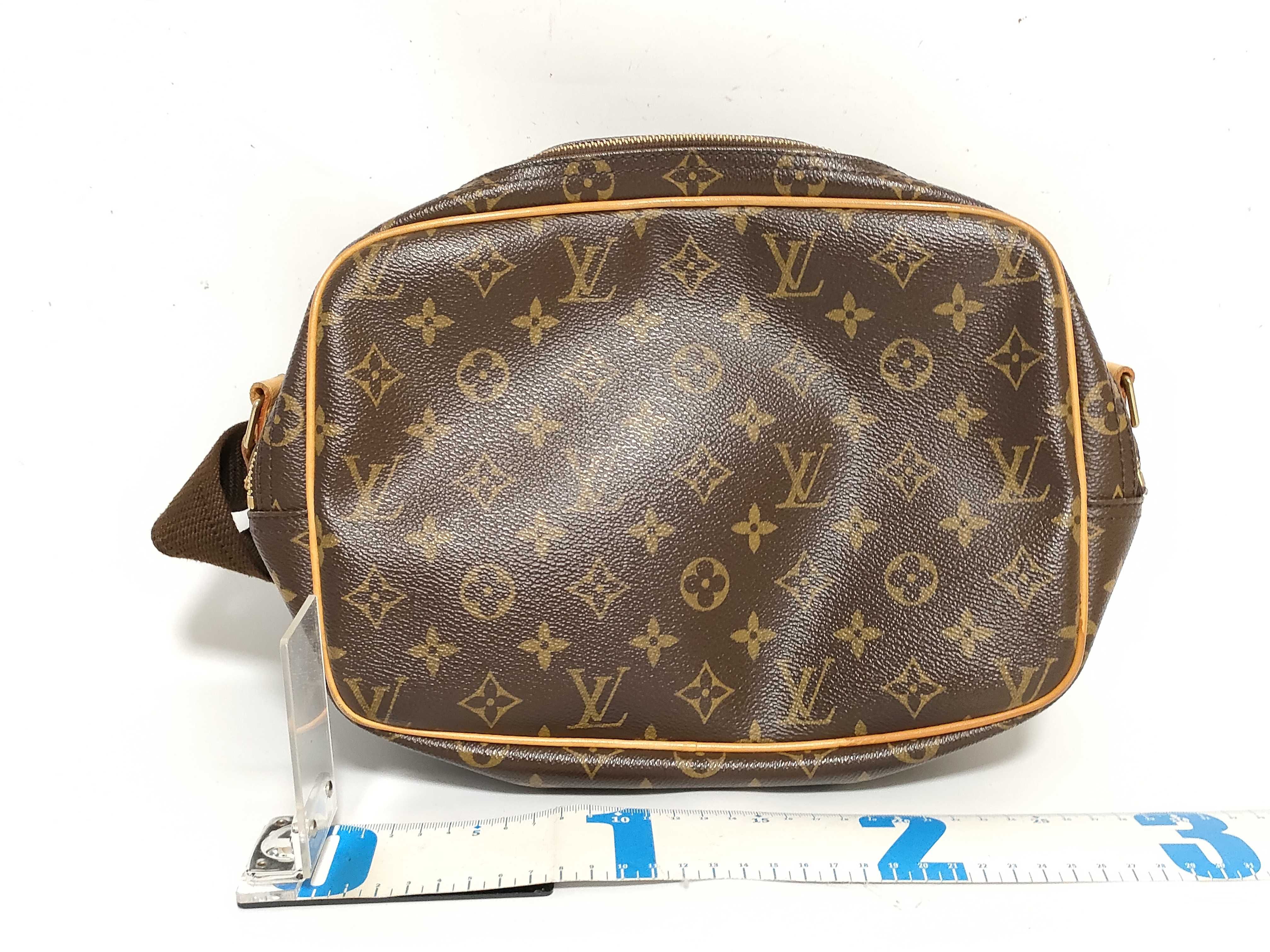 Monogram KR- Monogram Reporter PM M45254 Brown Shoulder Bag — view 2