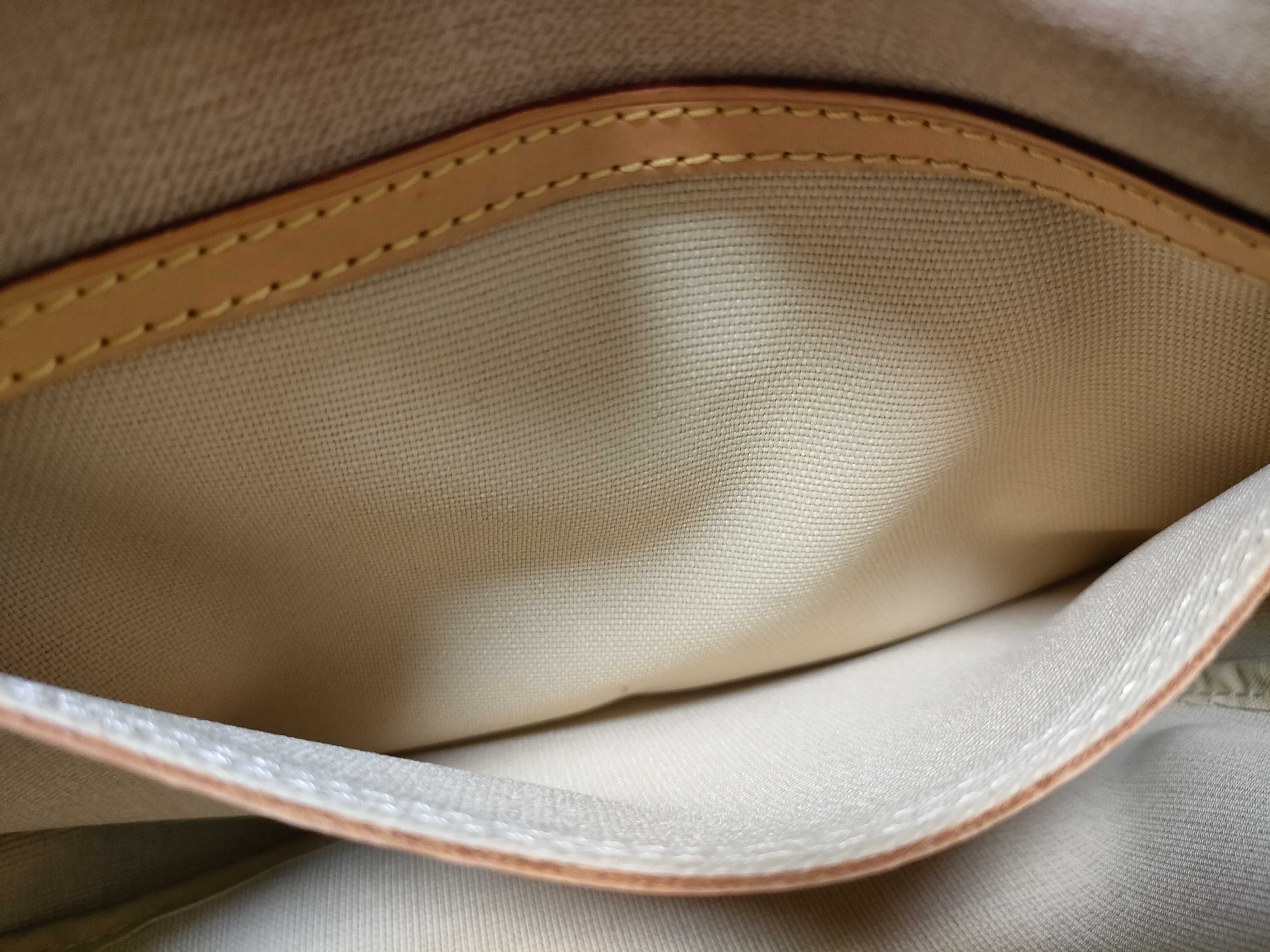 Monogram KR- Monogram Reporter PM M45254 Brown Shoulder Bag — view 11