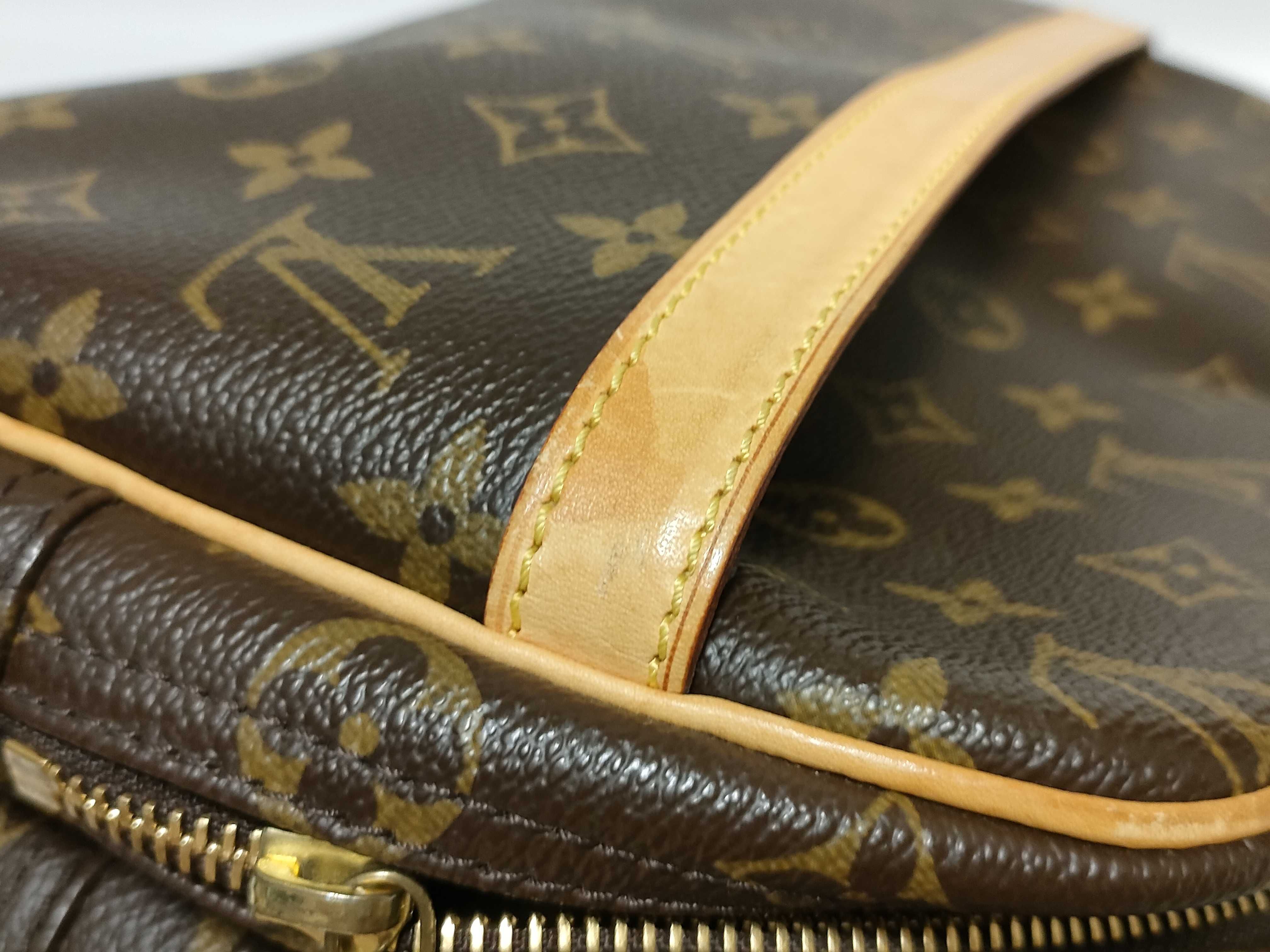 Monogram KR- Monogram Reporter PM M45254 Brown Shoulder Bag — view 14