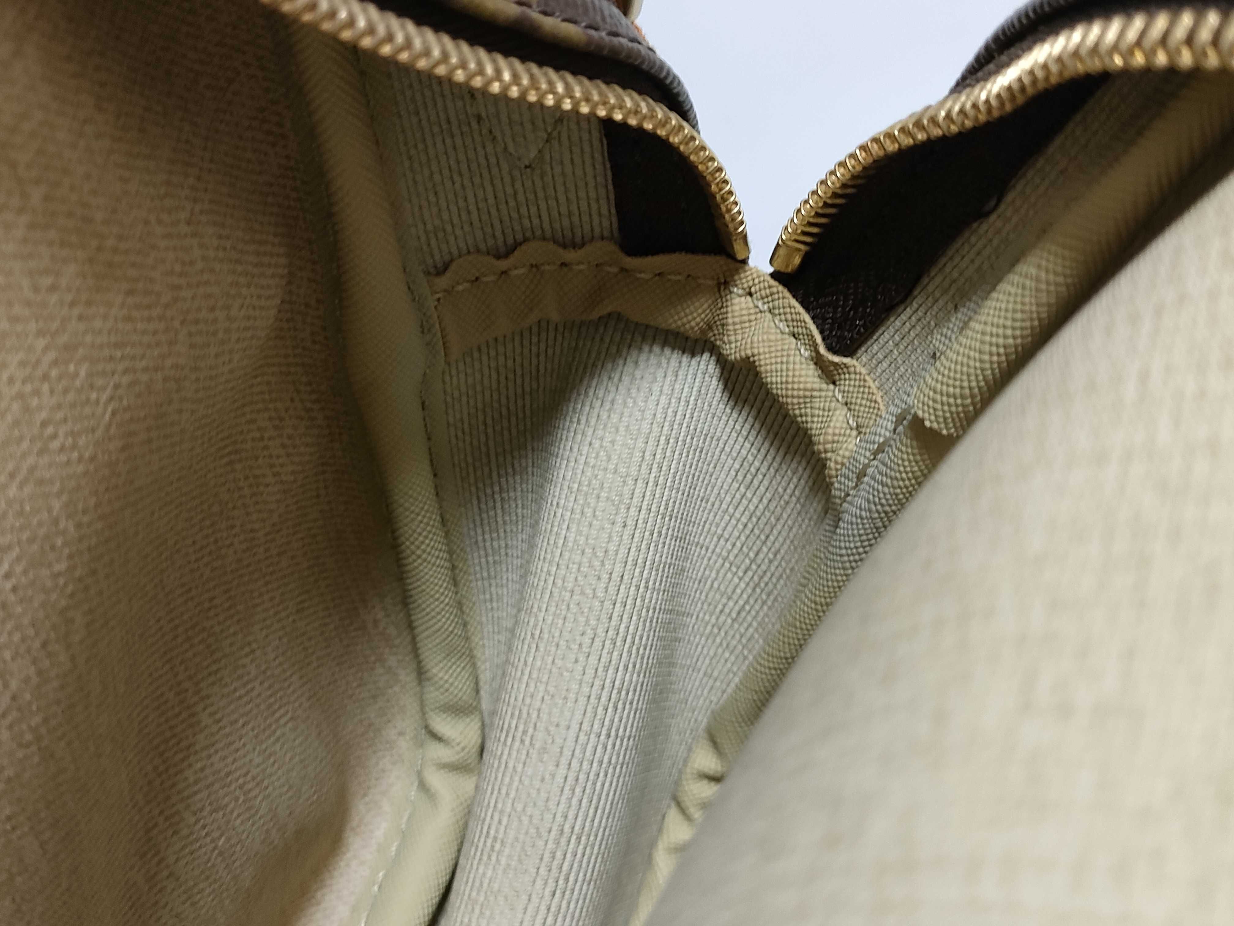 Monogram KR- Monogram Reporter PM M45254 Brown Shoulder Bag — view 9