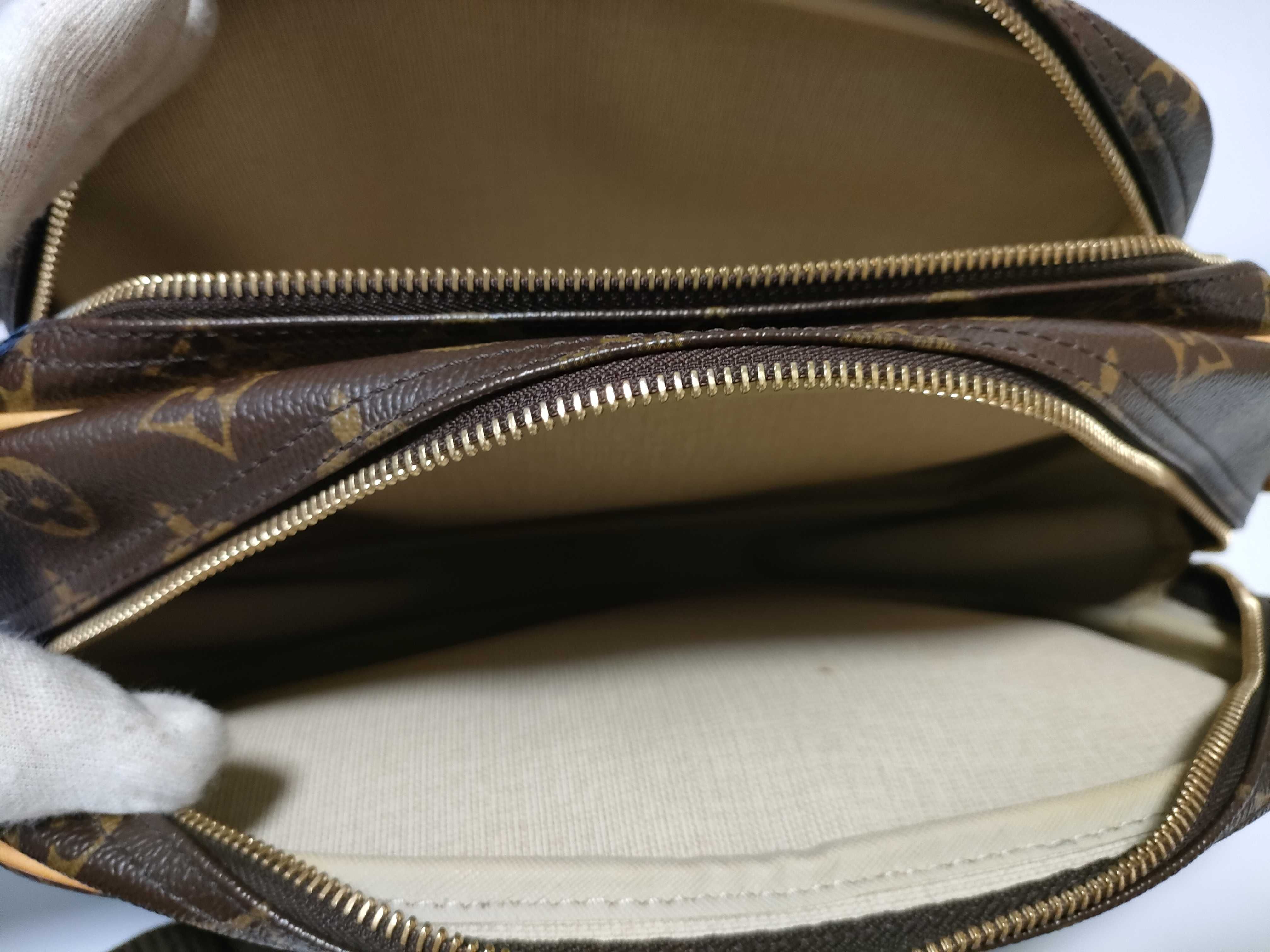 Monogram KR- Monogram Reporter PM M45254 Brown Shoulder Bag — view 10